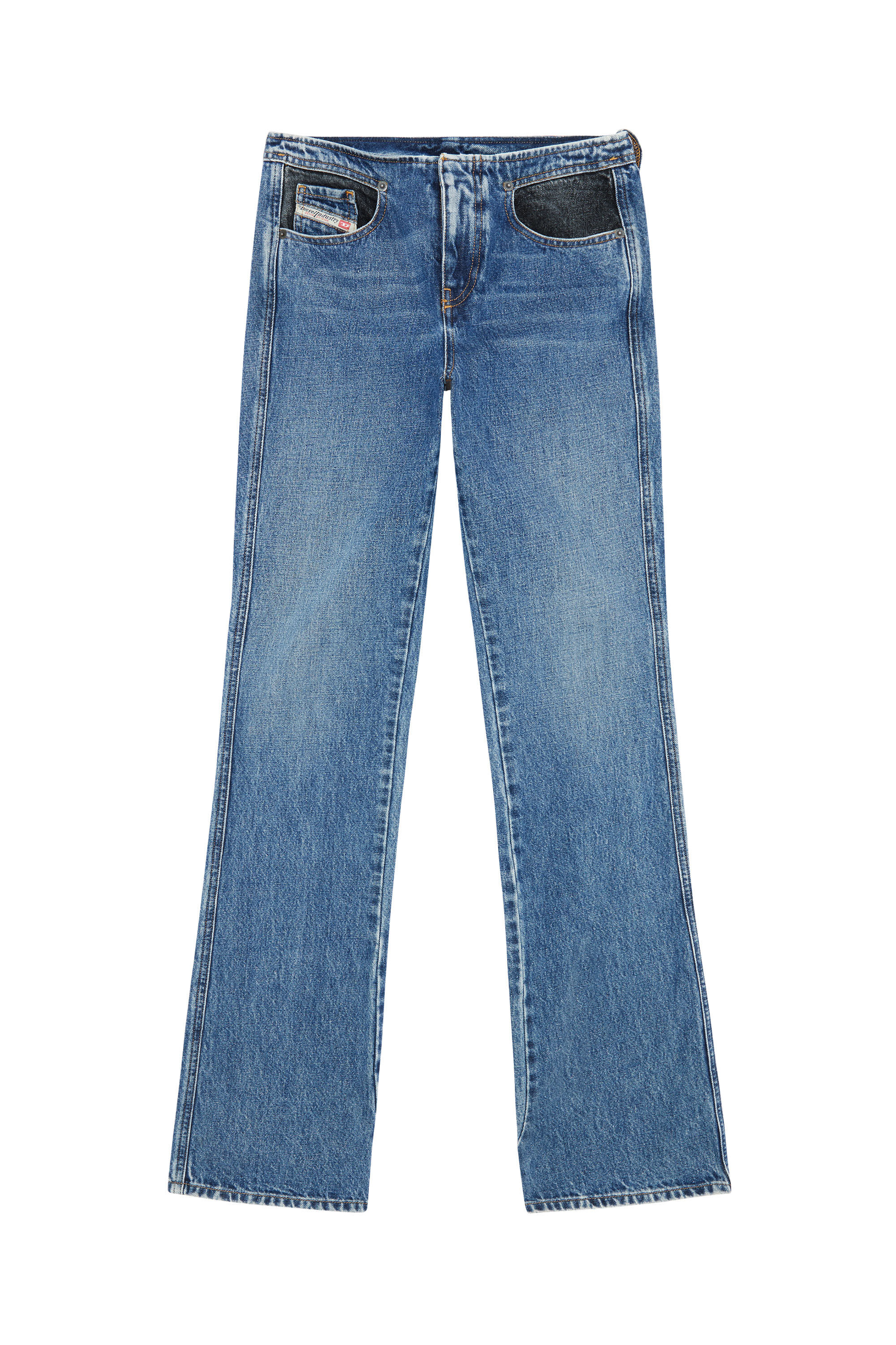 Diesel - 2003 D-Escription 007N6 Bootcut and Flare Jeans, Medium blue - Image 1