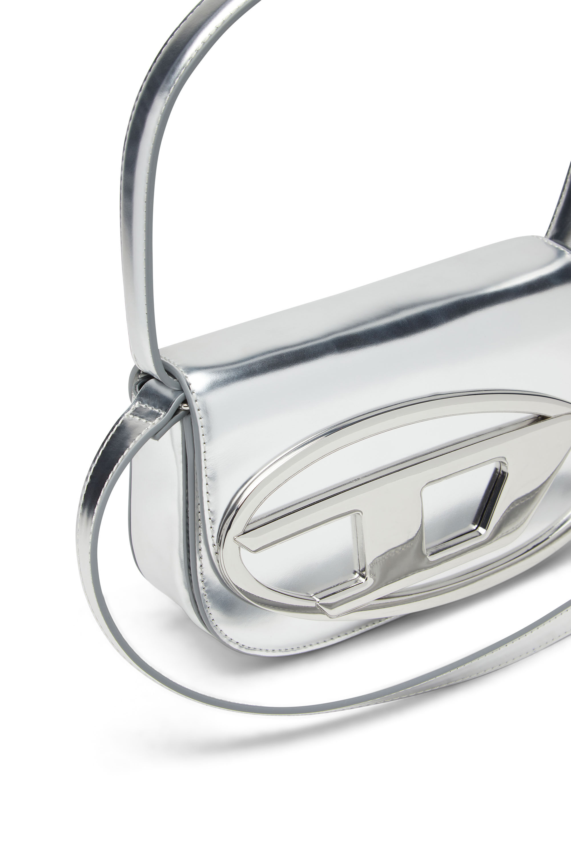 バッグ・カバンその他 DIESEL Woman Mini bag Silver X08396PS202 H0535 Diesel 1DR - Shoulder bag for Woman - Silver - X08396PS202