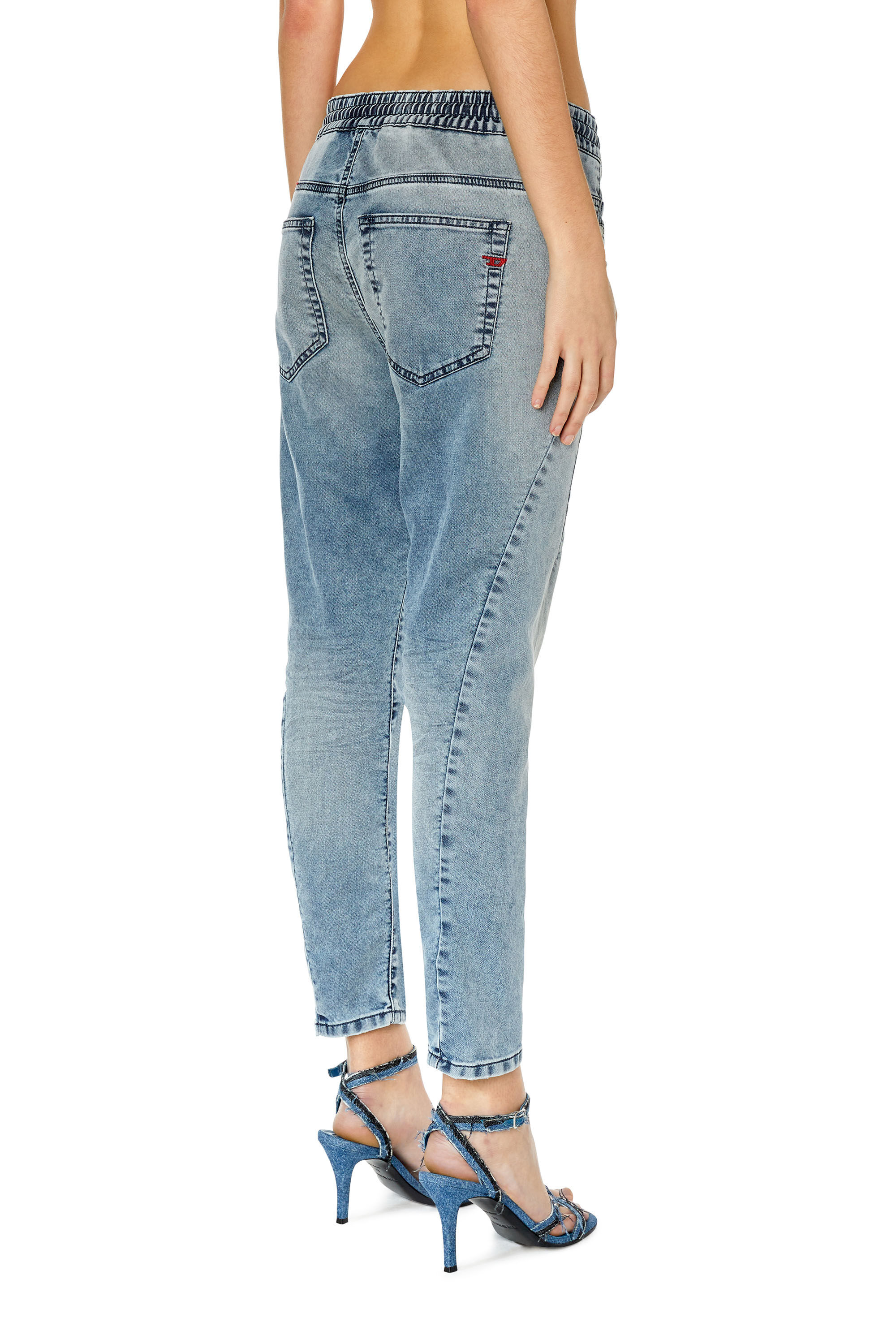 Diesel - Fayza JoggJeans® 068DU Boyfriend, Light Blue - Image 4