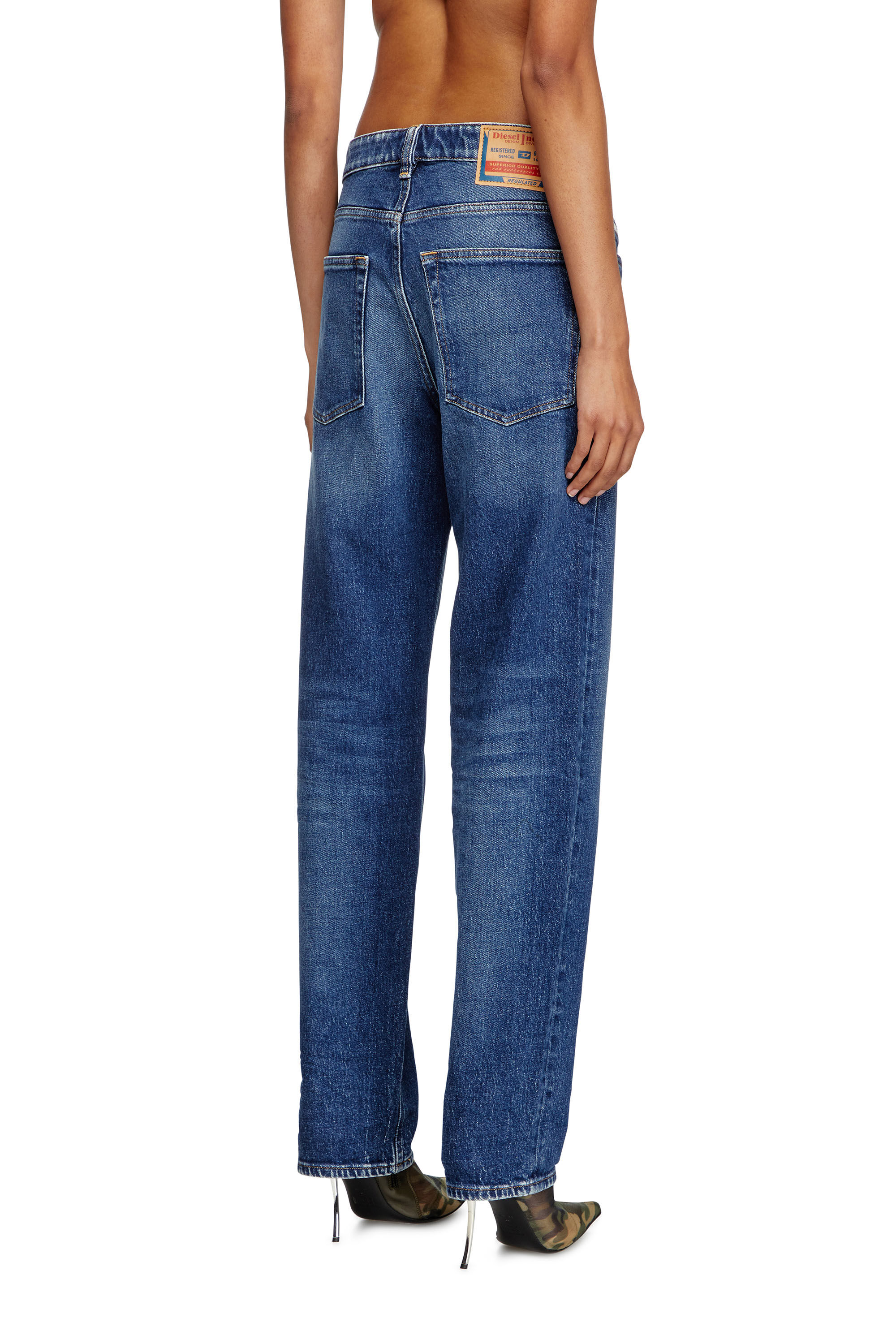 パンツ Diesel 1988 D-ARK Women's Regular Jeans | Low Waist 1988 D-Ark | Medium blue | Diesel PT