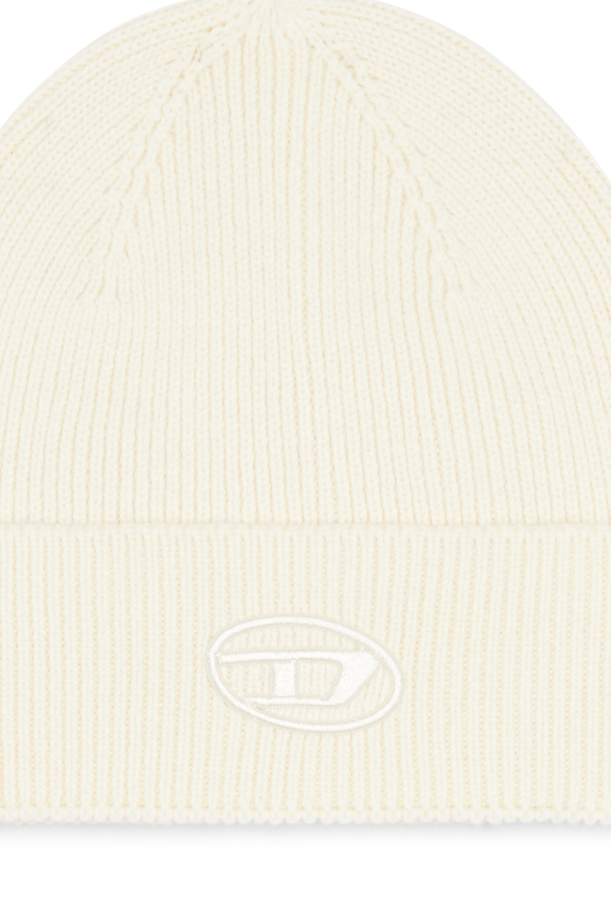 【新発売】今週の市販 K-CODER-FULLY B: Ribbed beanie with D embroidery | Diesel 帽子