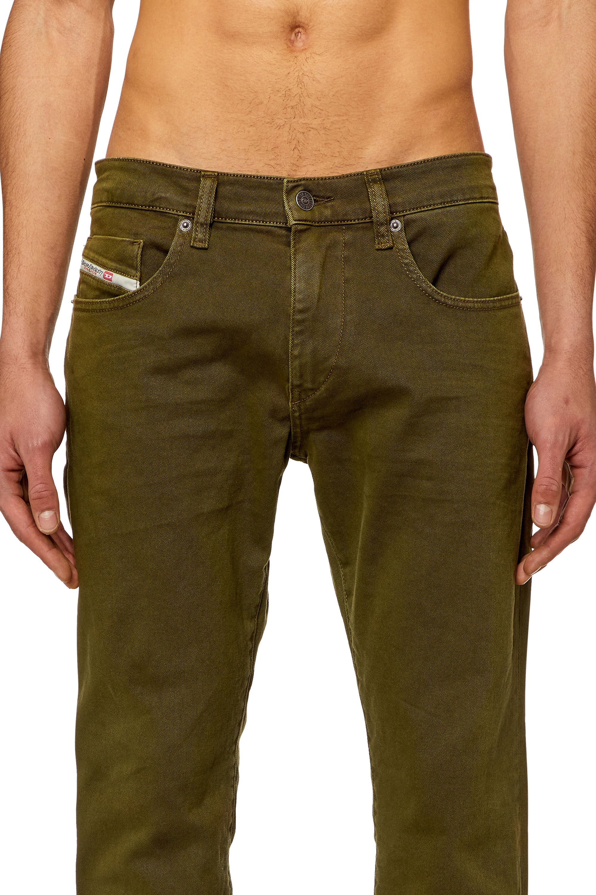 Diesel - Slim Jeans 2019 D-Strukt 0QWTY, Green - Image 6