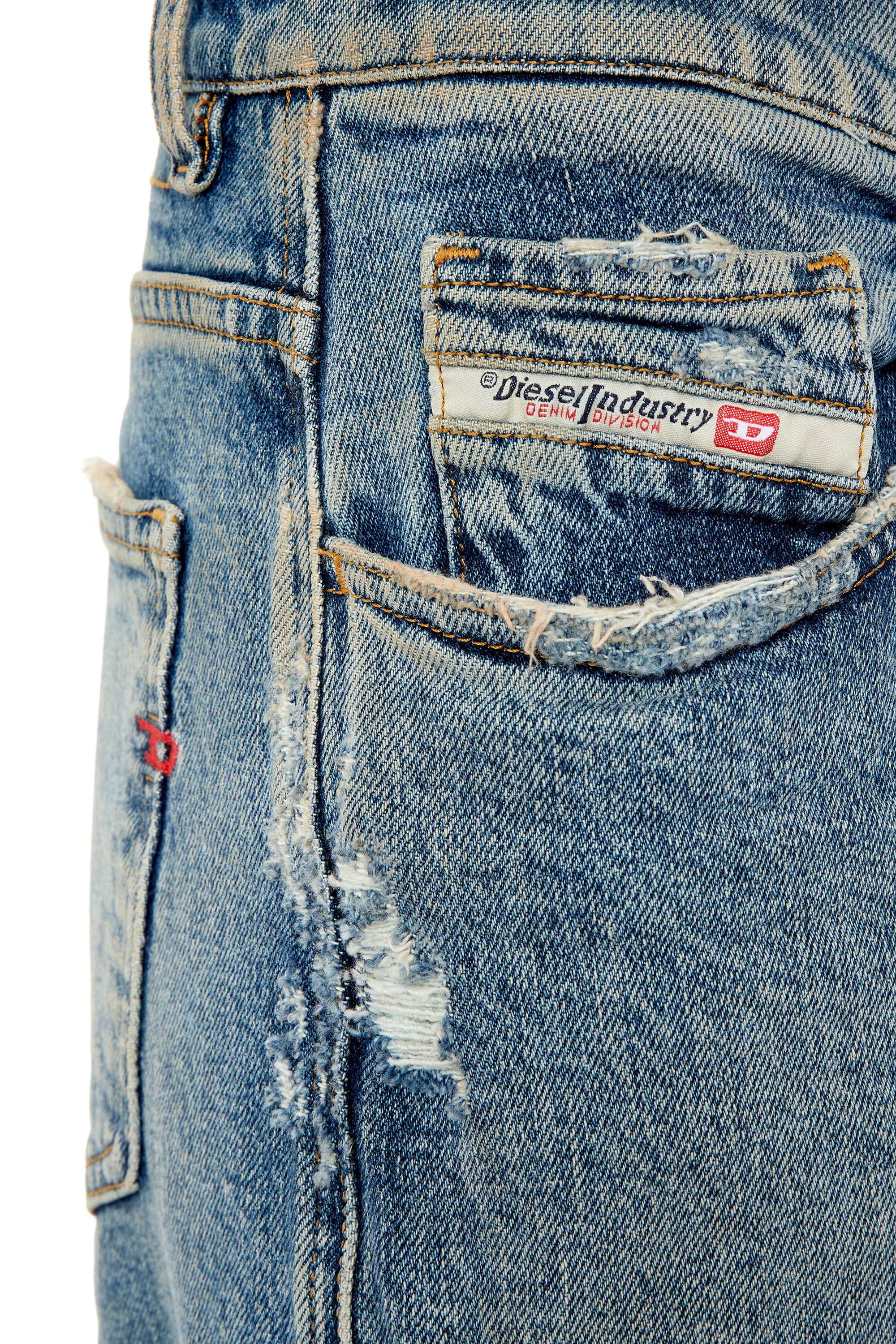 Diesel - 2016 D-Air 007M8 Boyfriend Jeans, Medium blue - Image 5