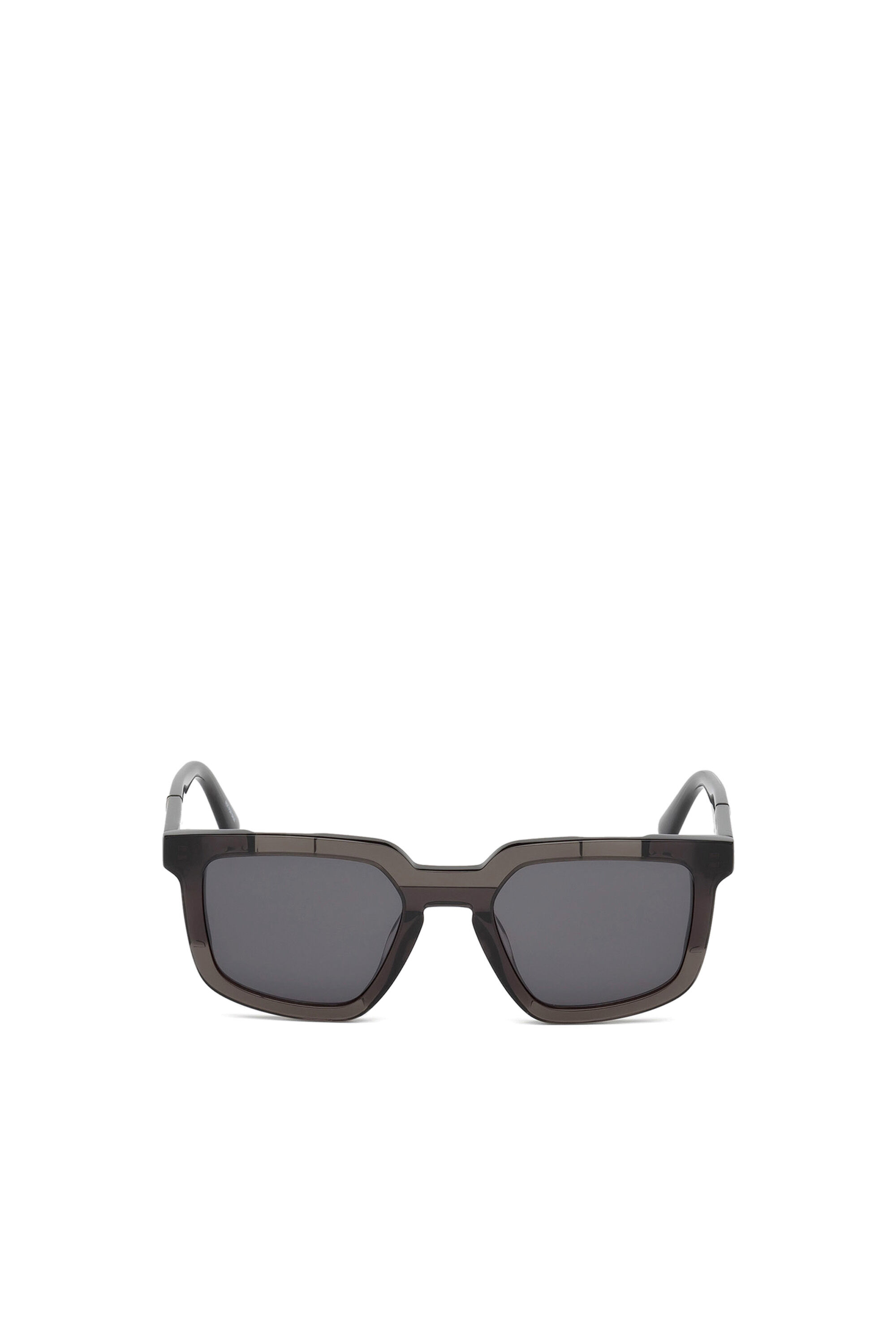 Diesel - DL0271, Man's Masculine square shape eyewear in Black - 1