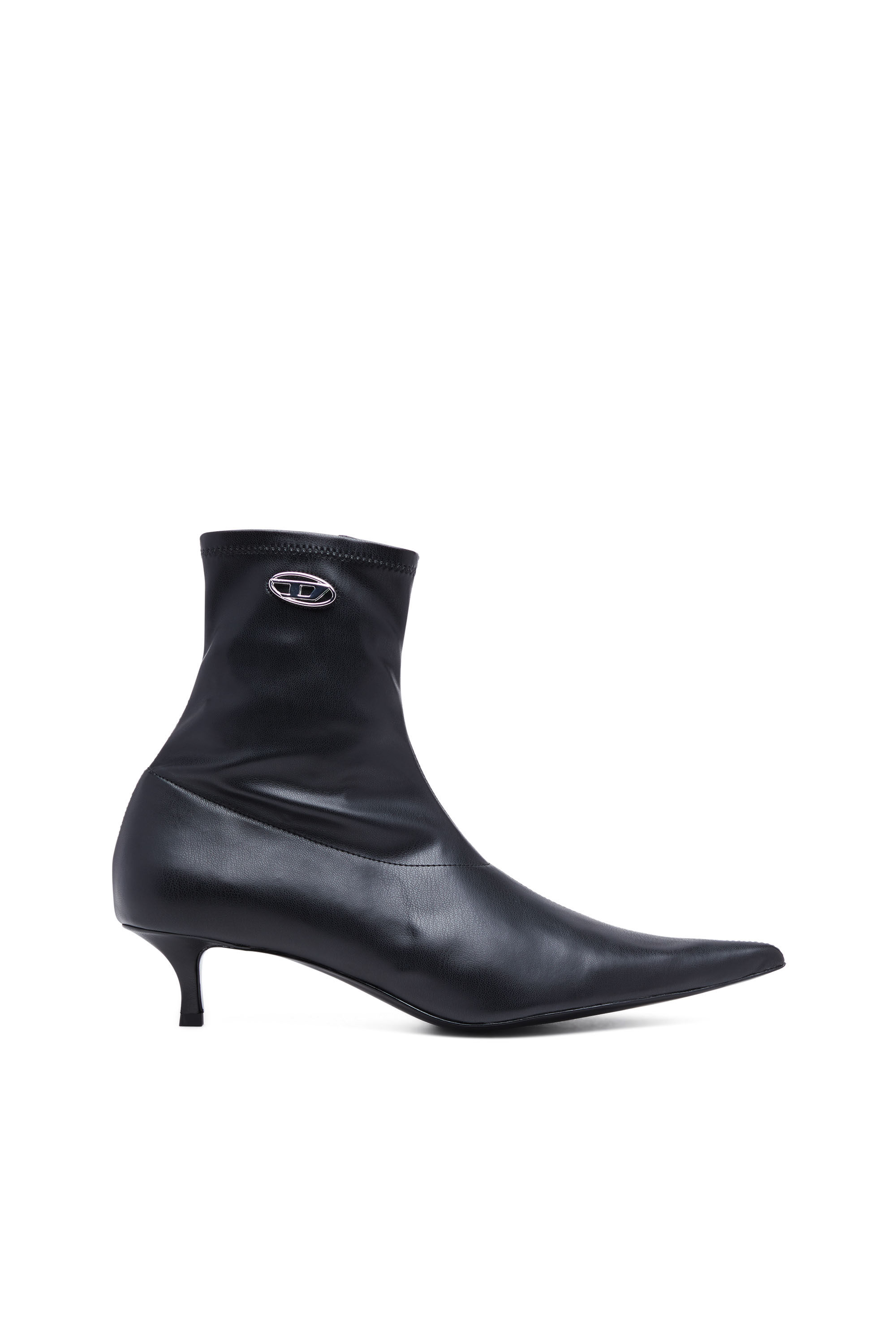 Pointed kitten heel boots sale