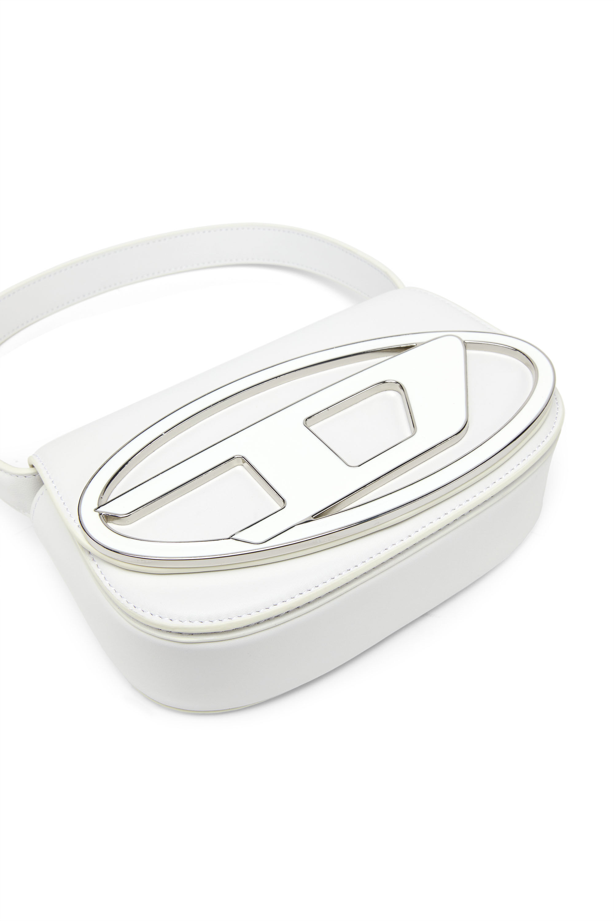 Women's 1DR-Iconic shoulder bag in nappa leather | White