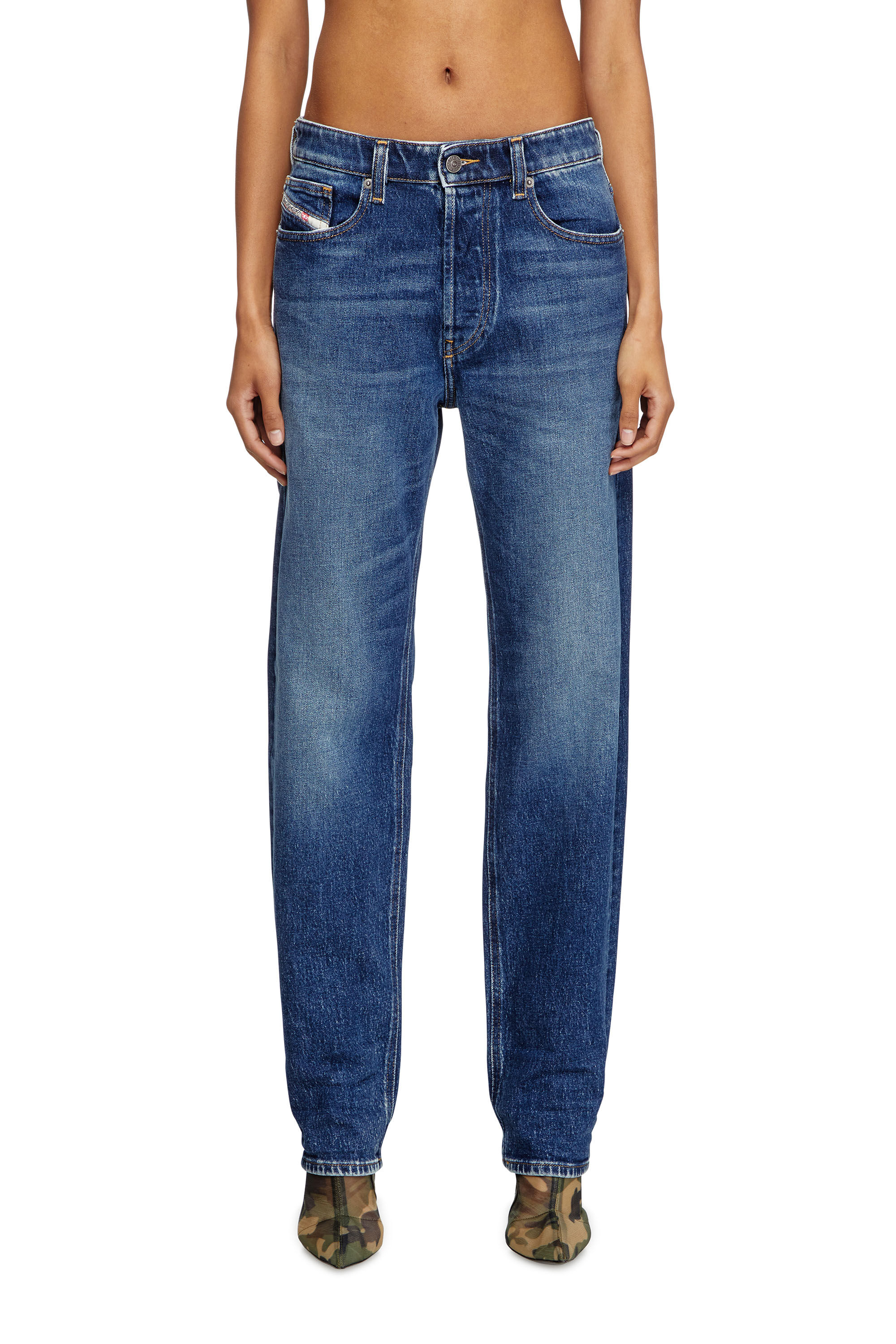 パンツ Diesel 1988 D-ARK Women's Regular Jeans | Low Waist 1988 D-Ark | Medium blue | Diesel PT
