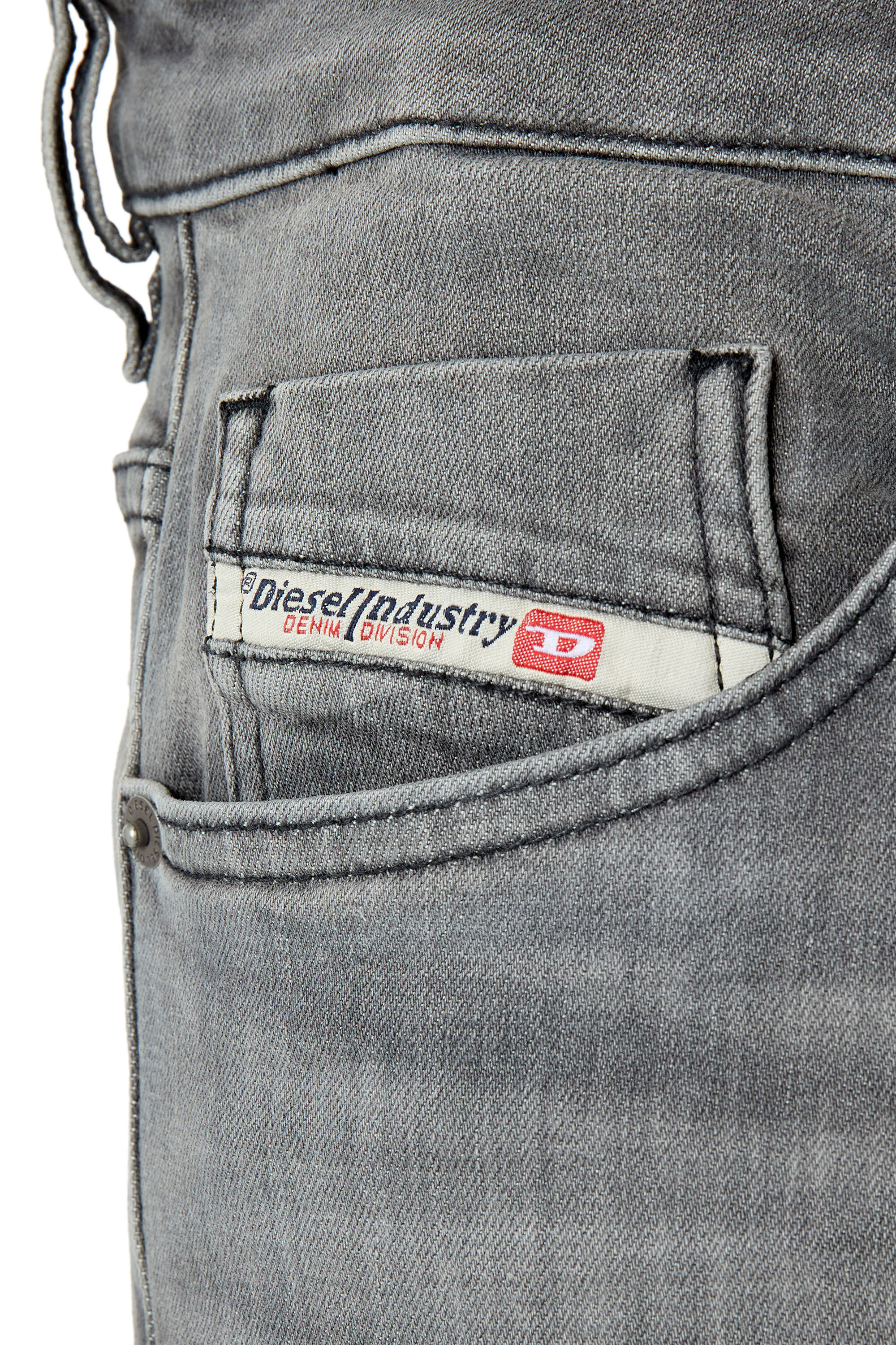 Diesel - SLIM-SHORT, Black/Dark grey - Image 5
