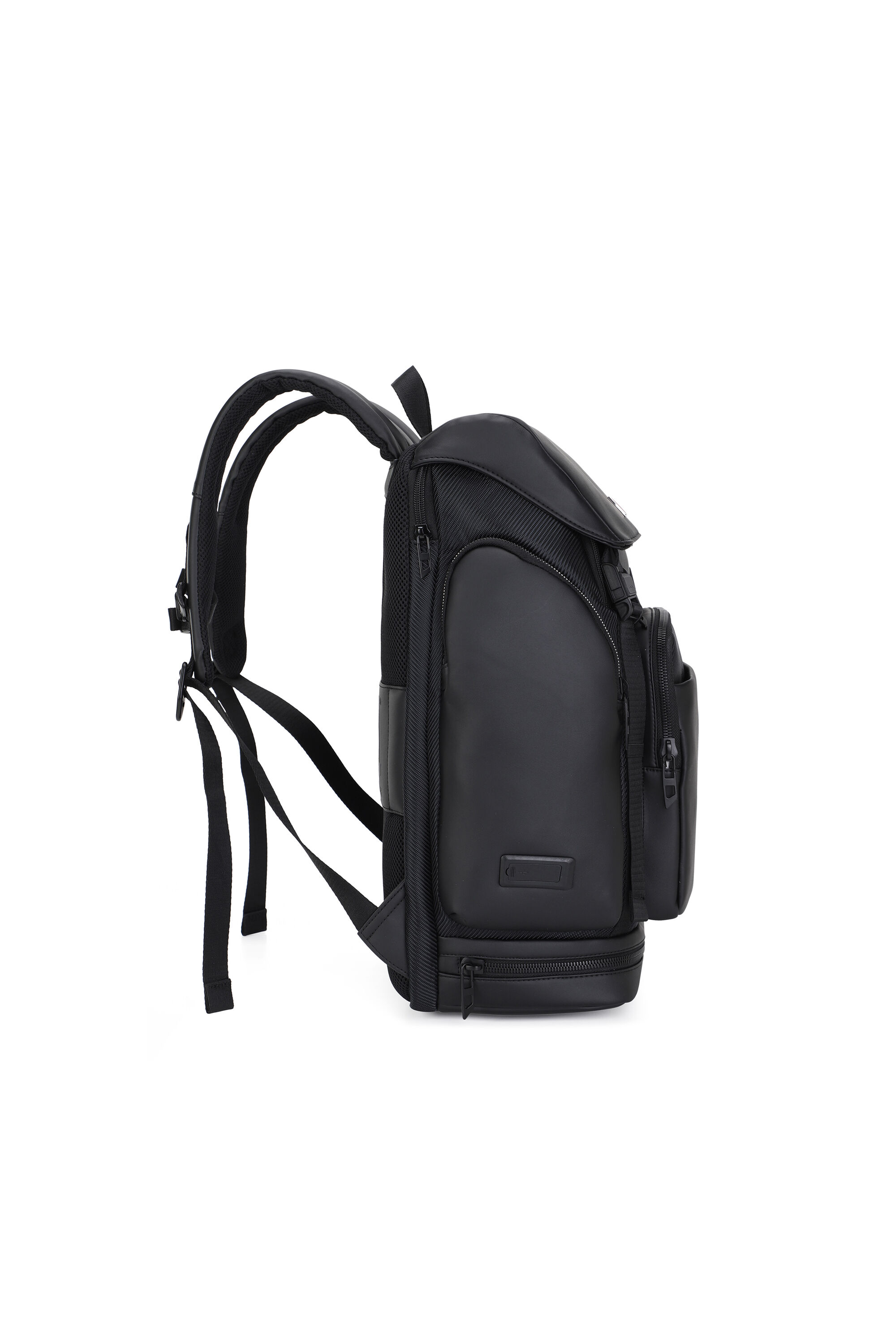 Diesel - DIESEL CARBON FIBER BACKPACK-BLACK  DSB0, Unisex's Functional business backpack in Black - 4
