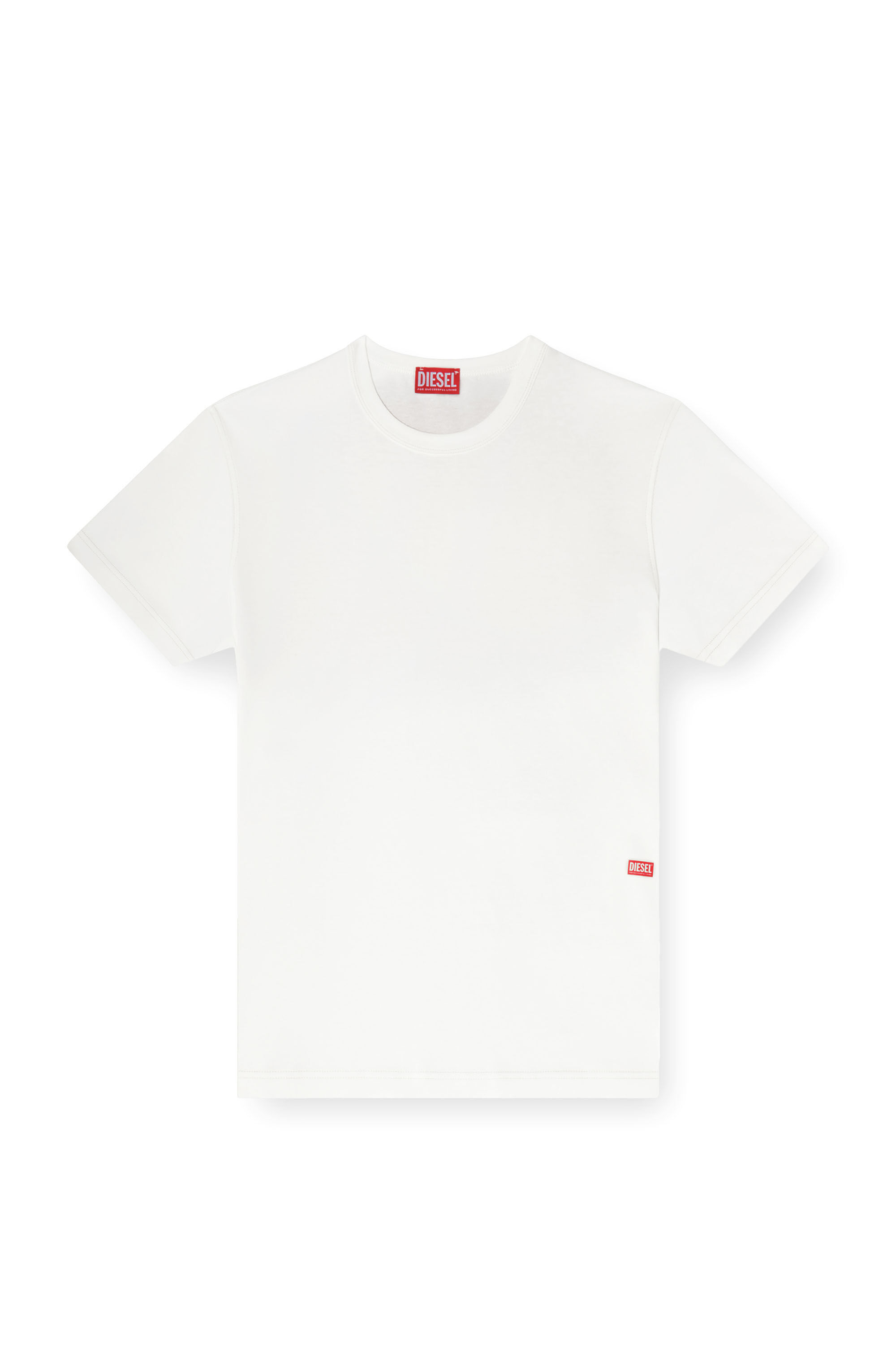 Men's T-shirt with runway set print | White | Diesel