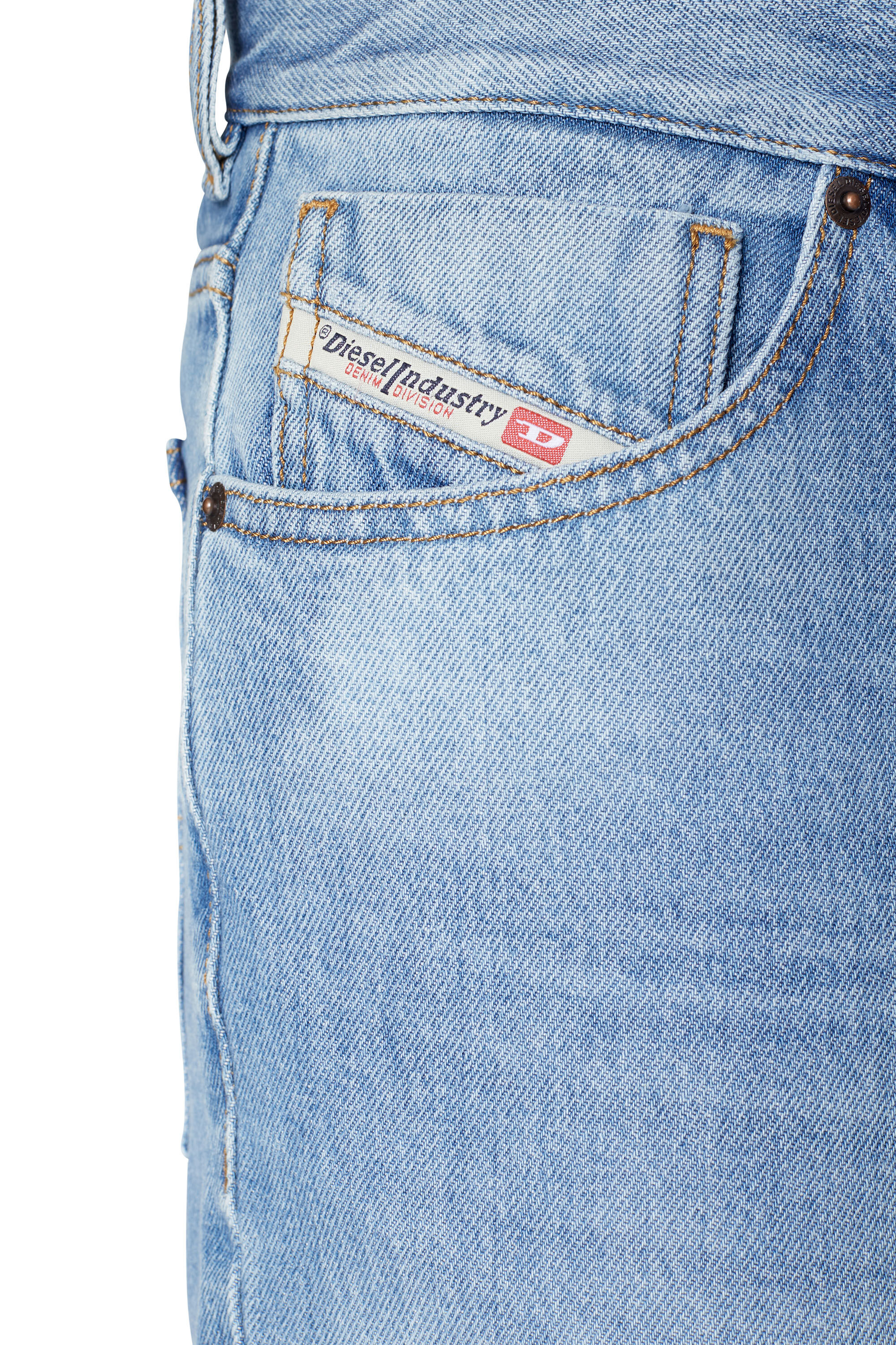 Diesel - Straight Jeans 1995 D-Sark 09C15, Light Blue - Image 6