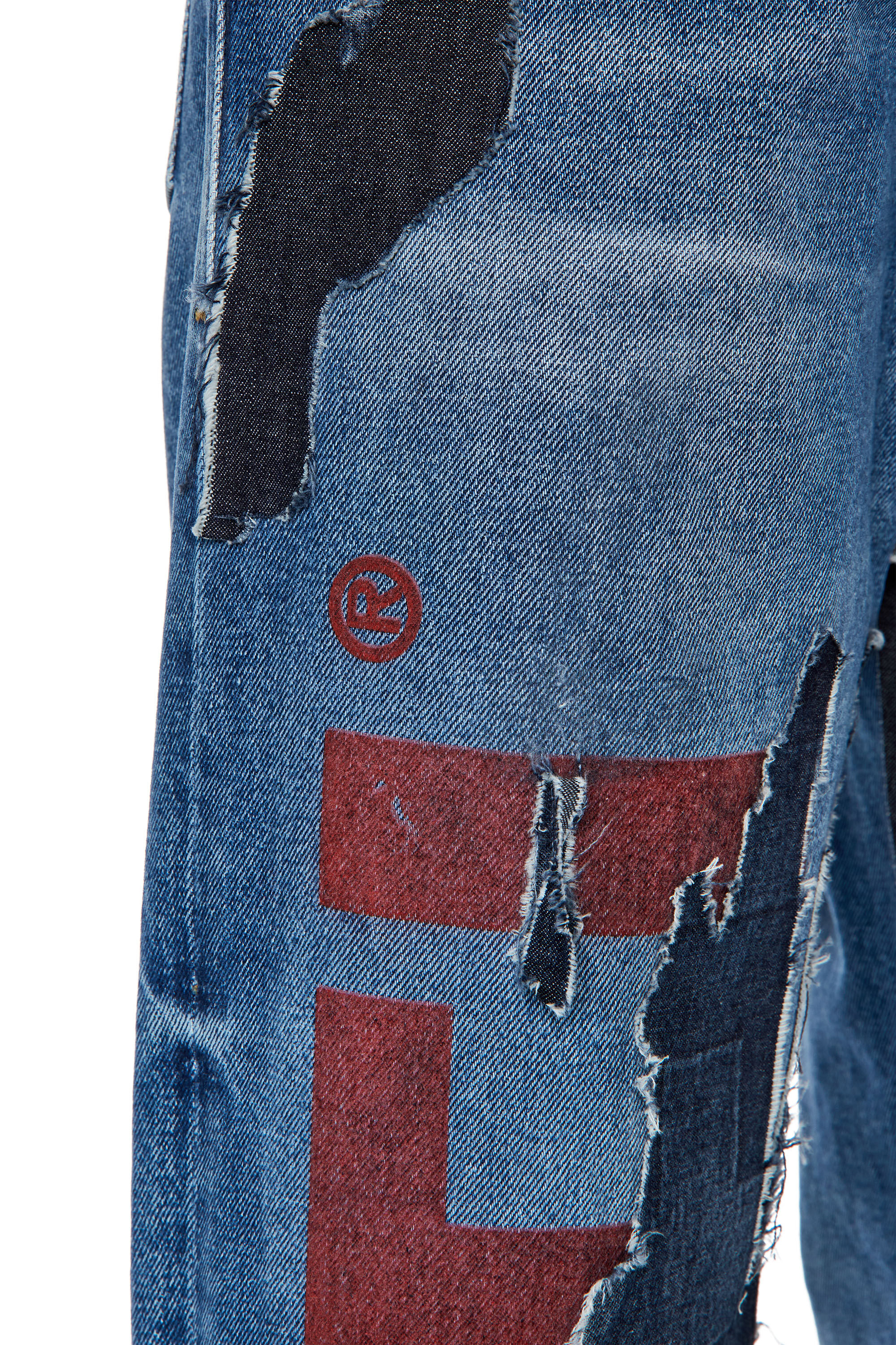 Diesel - 2010 D-Macs 09G77 Straight Jeans, Medium blue - Image 5