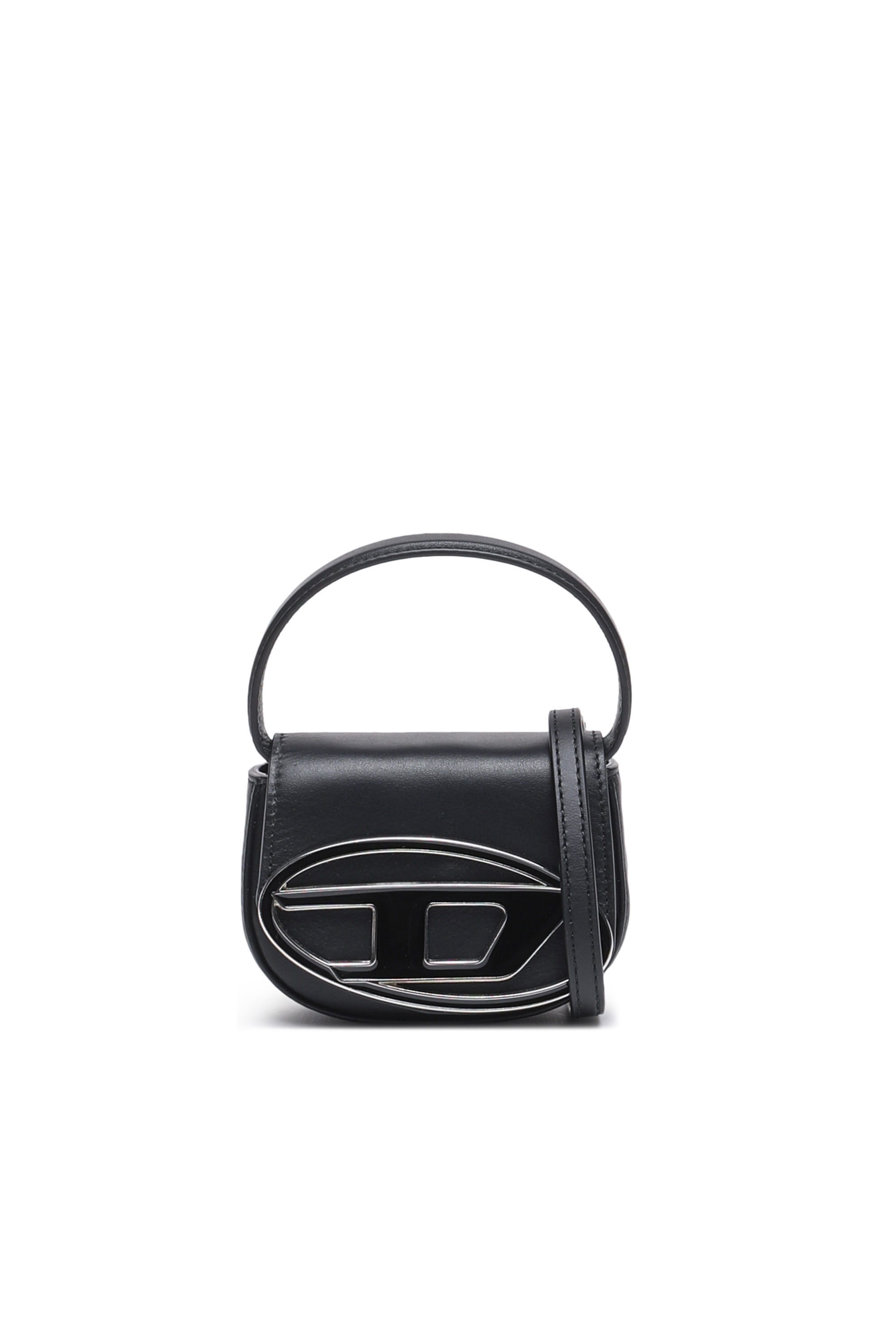 バッグ 2000s DIESEL cotton mini Boston bag 1DR XS Bag Woman: leather mini Bag with D logo plaque | Diesel