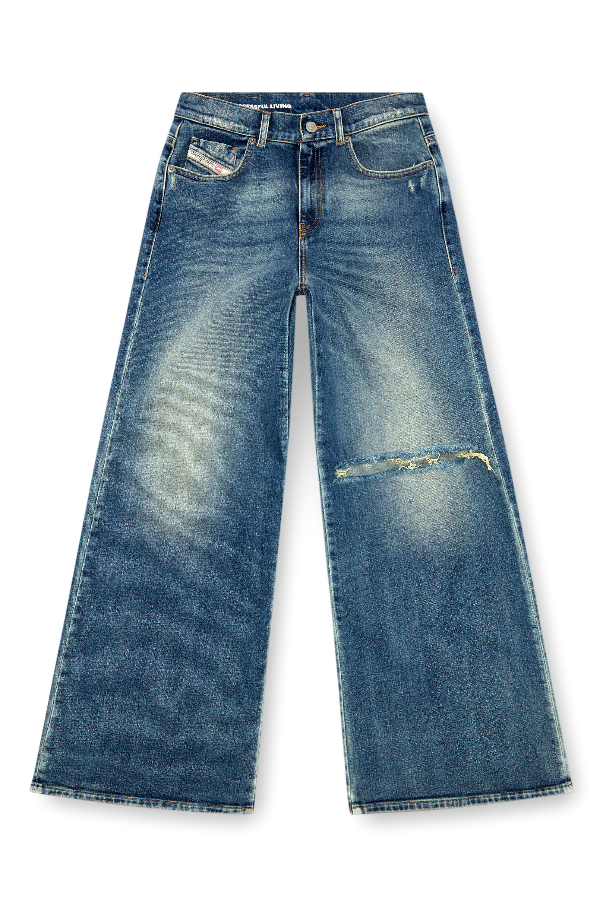 Women's Flare Jeans | Medium blue | Diesel 1978 D-Akemi