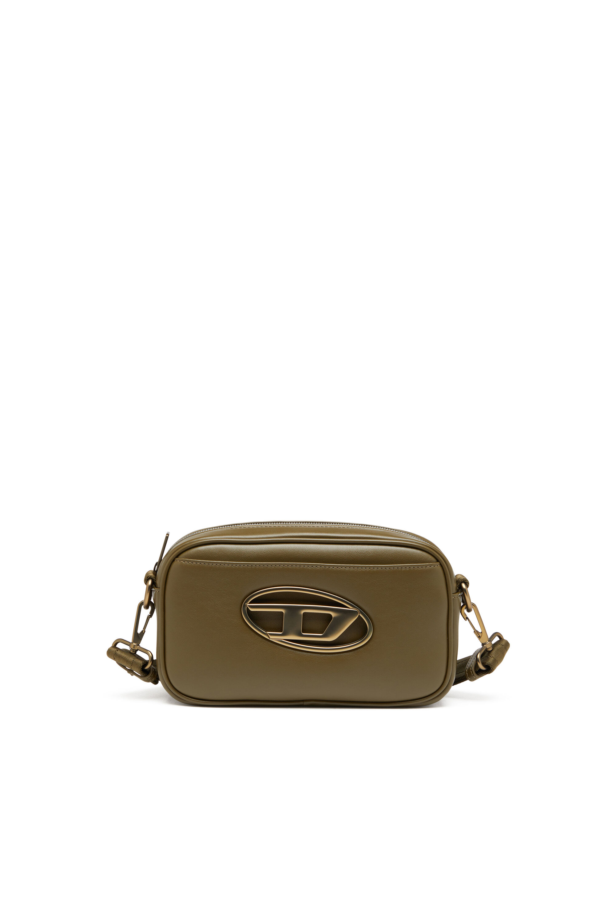 ★DIESEL★ Holly D Camera Shoulder Bag Olive X10262P5925T742 Men's Holi-D-Camera bag in neoprene and PU | Green | Diesel