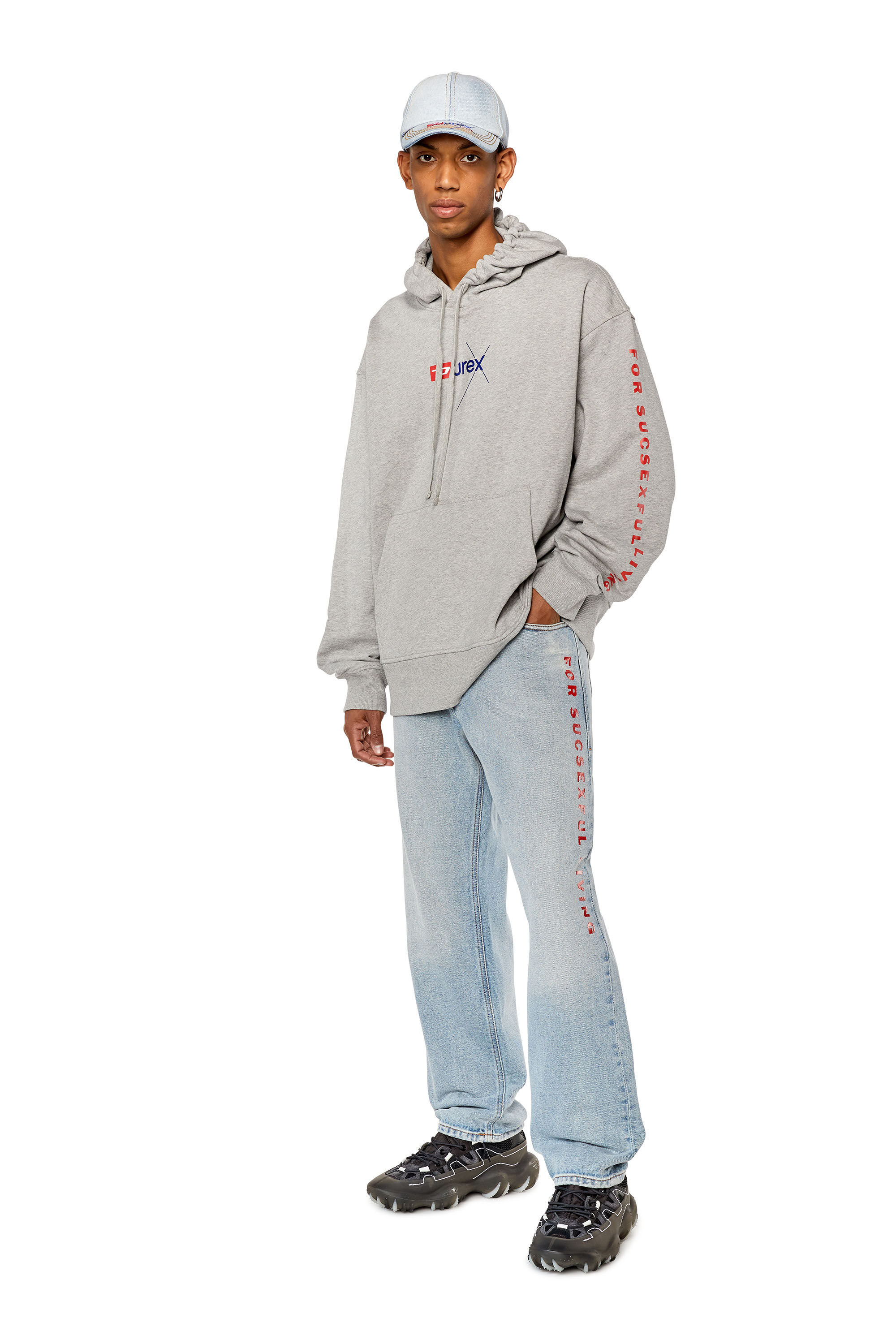 Diesel - DX-S-MACS-HOOD, Grey - Image 1