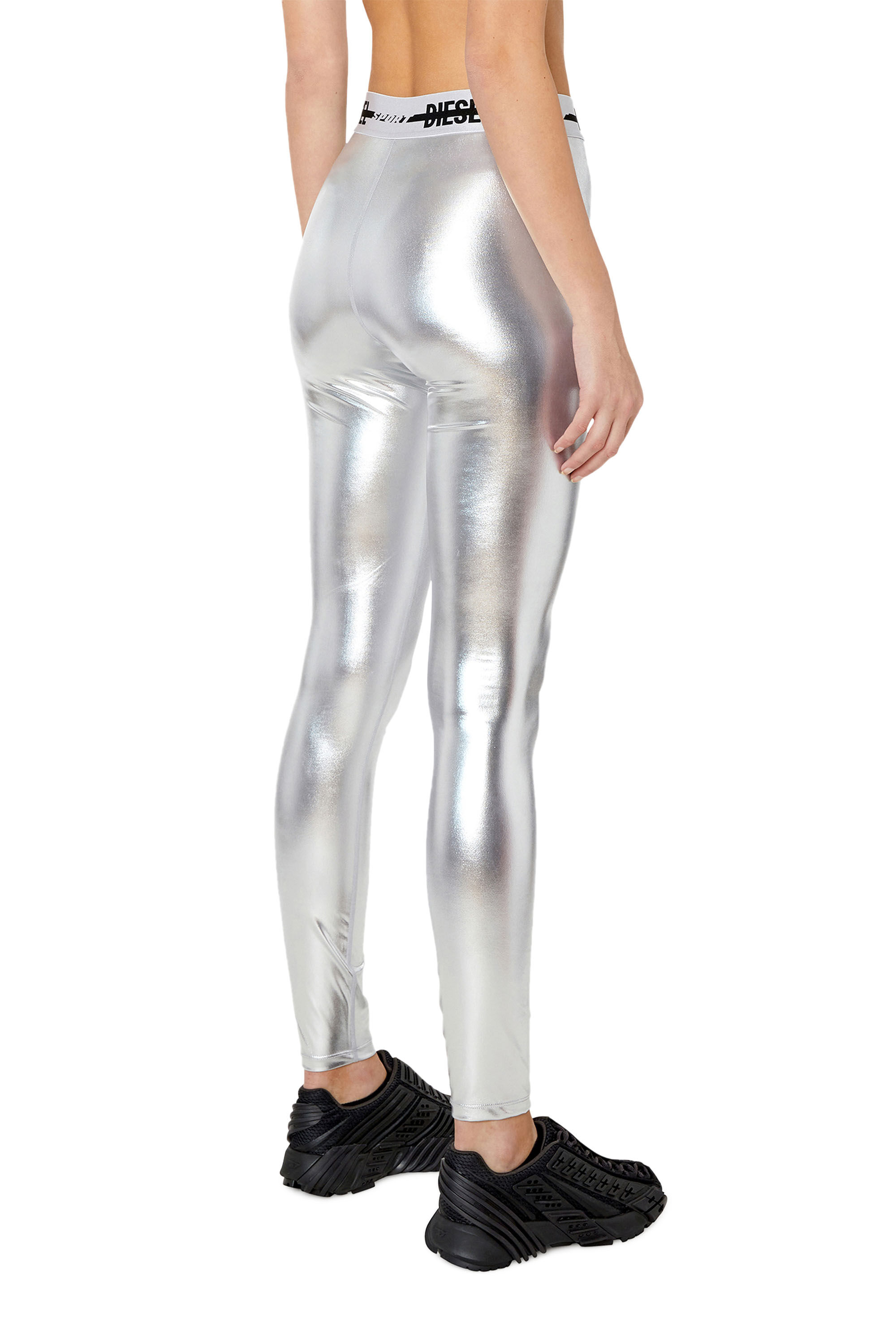 Silver leggings deals