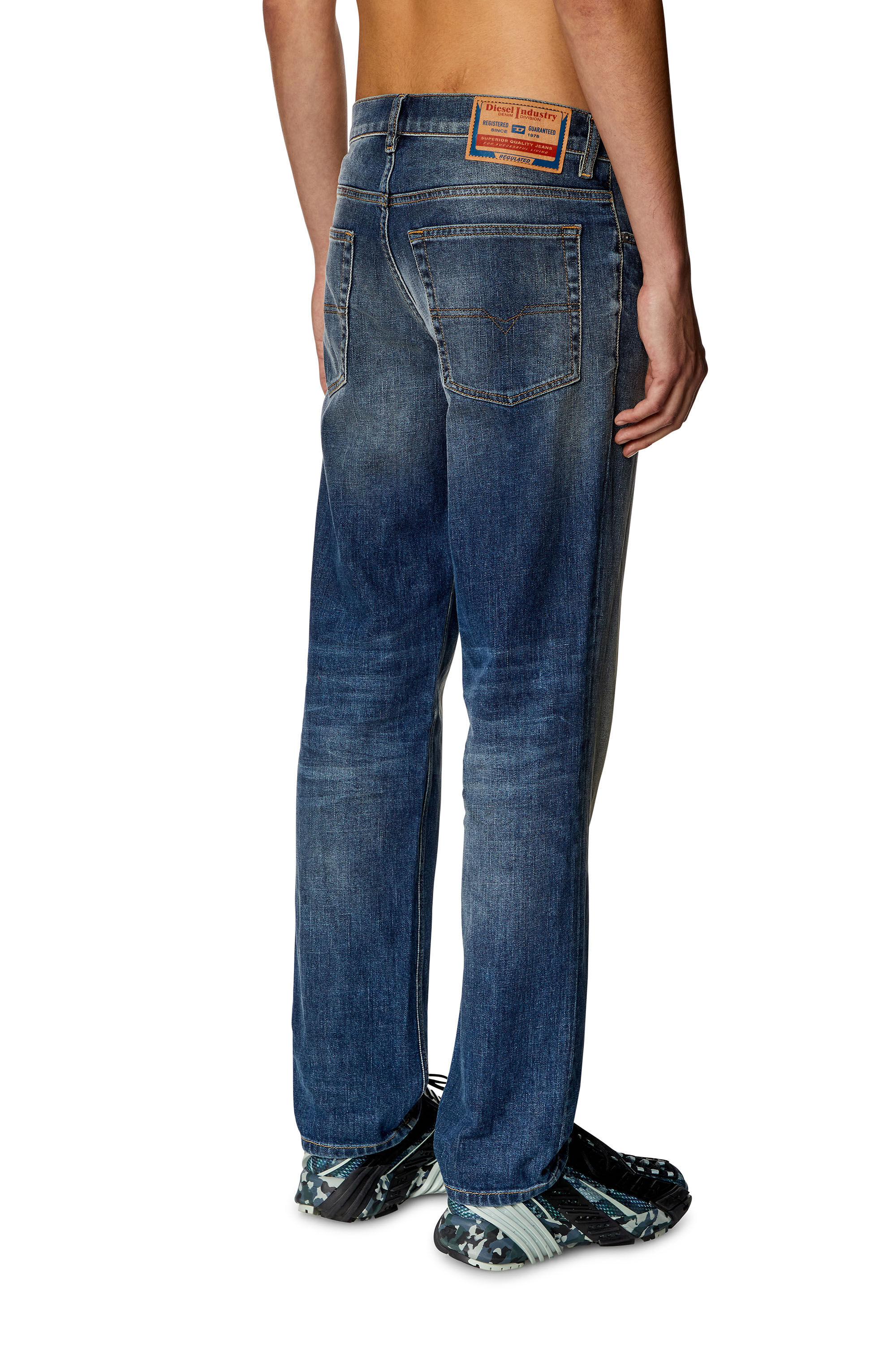 Men's Tapered Jeans, Dark blue