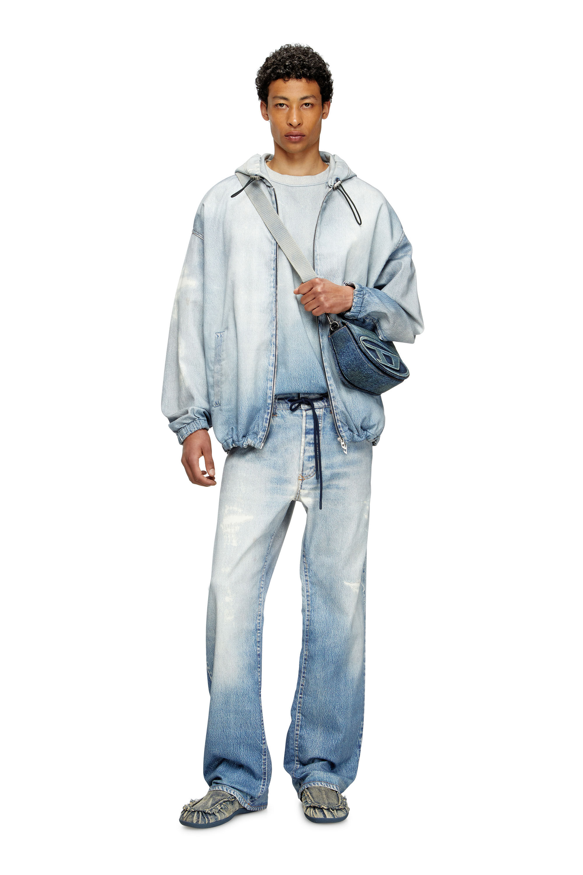 Men's Relaxed Jeans | Light Blue | Diesel 2080 D-Reel Joggjeans® Men's Relaxed Jeans | Light Blue | Diesel 2080 D-Reel Joggjeans®