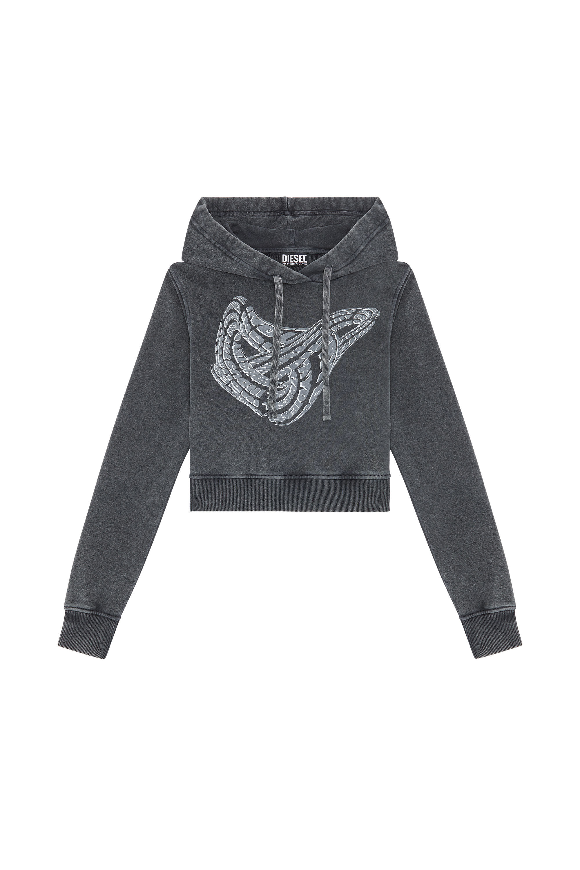 Diesel - F-SLIMMY-HOOD-G1, Black - Image 2