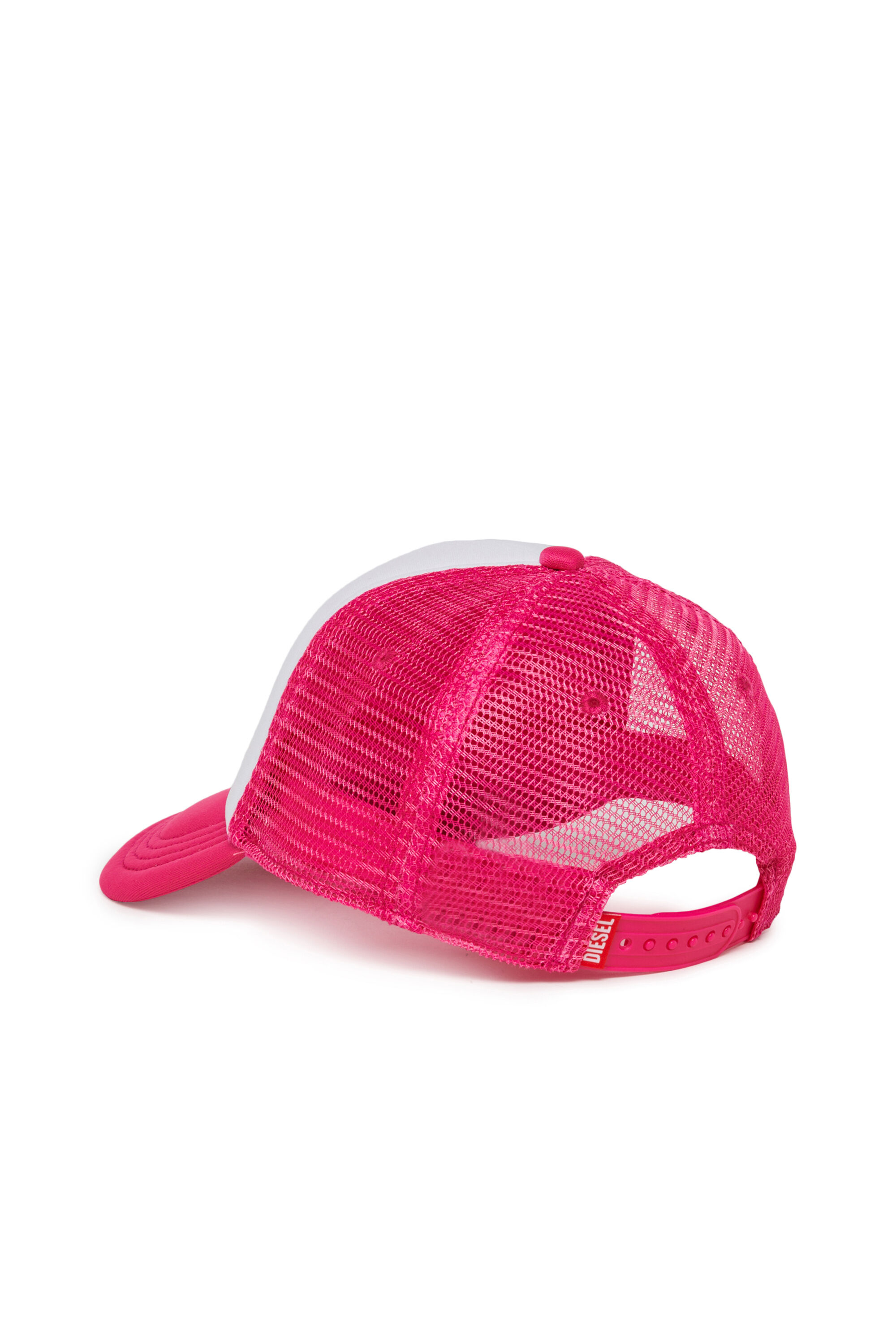 Diesel - FOPY, Woman's Baseball cap with mesh panels in Pink - 2