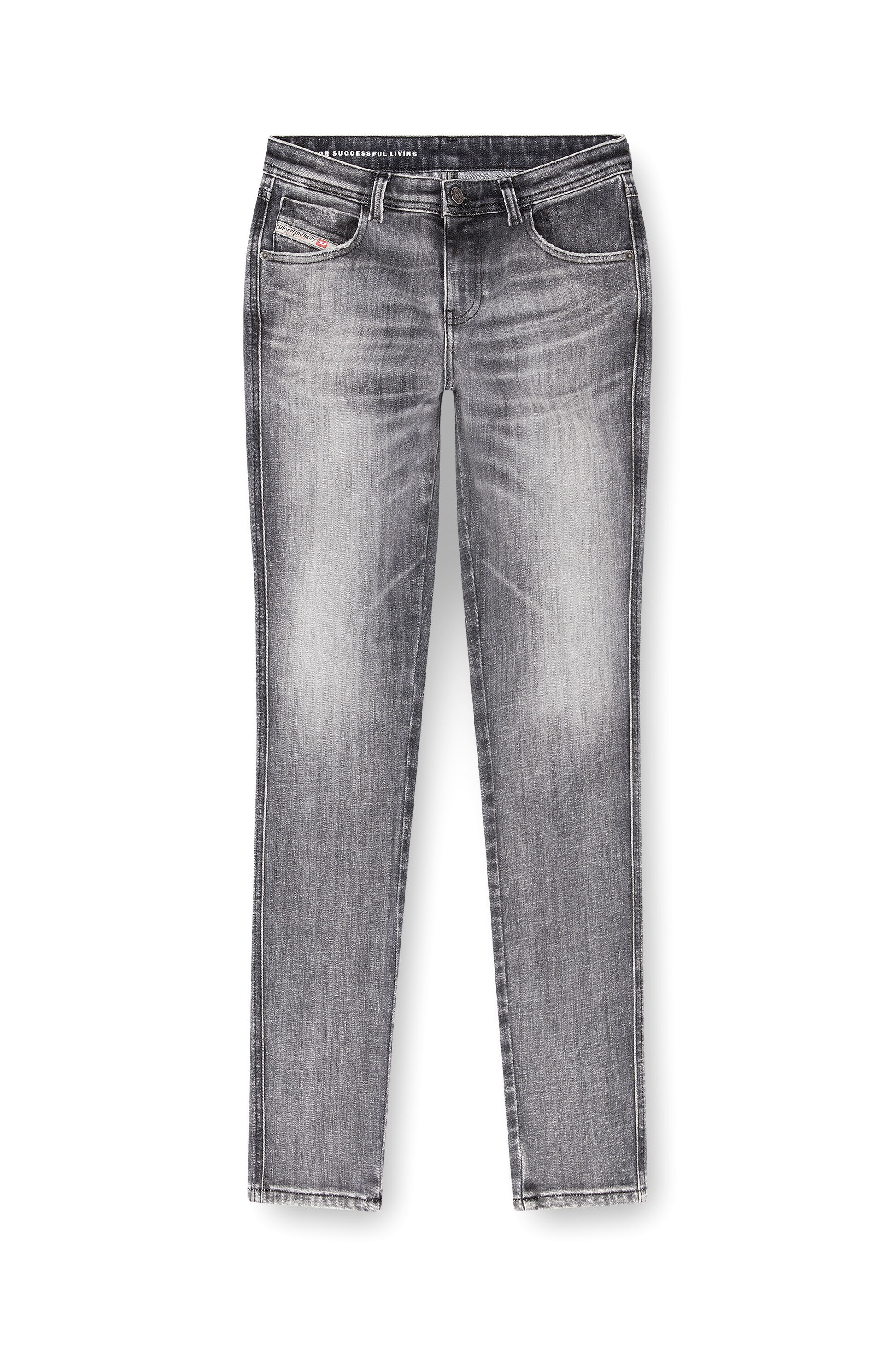 Diesel - Woman's Skinny Jeans 2015 Babhila 09J29, Grey - 2