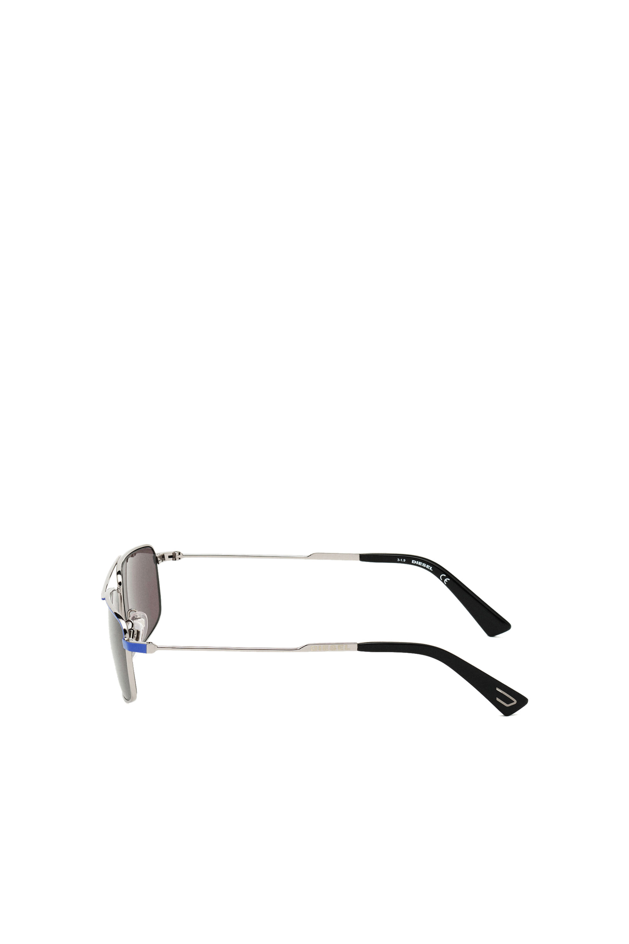 Diesel - DL0308, Man's Navigator glasses with polarized lenses in Blue/Grey - 4