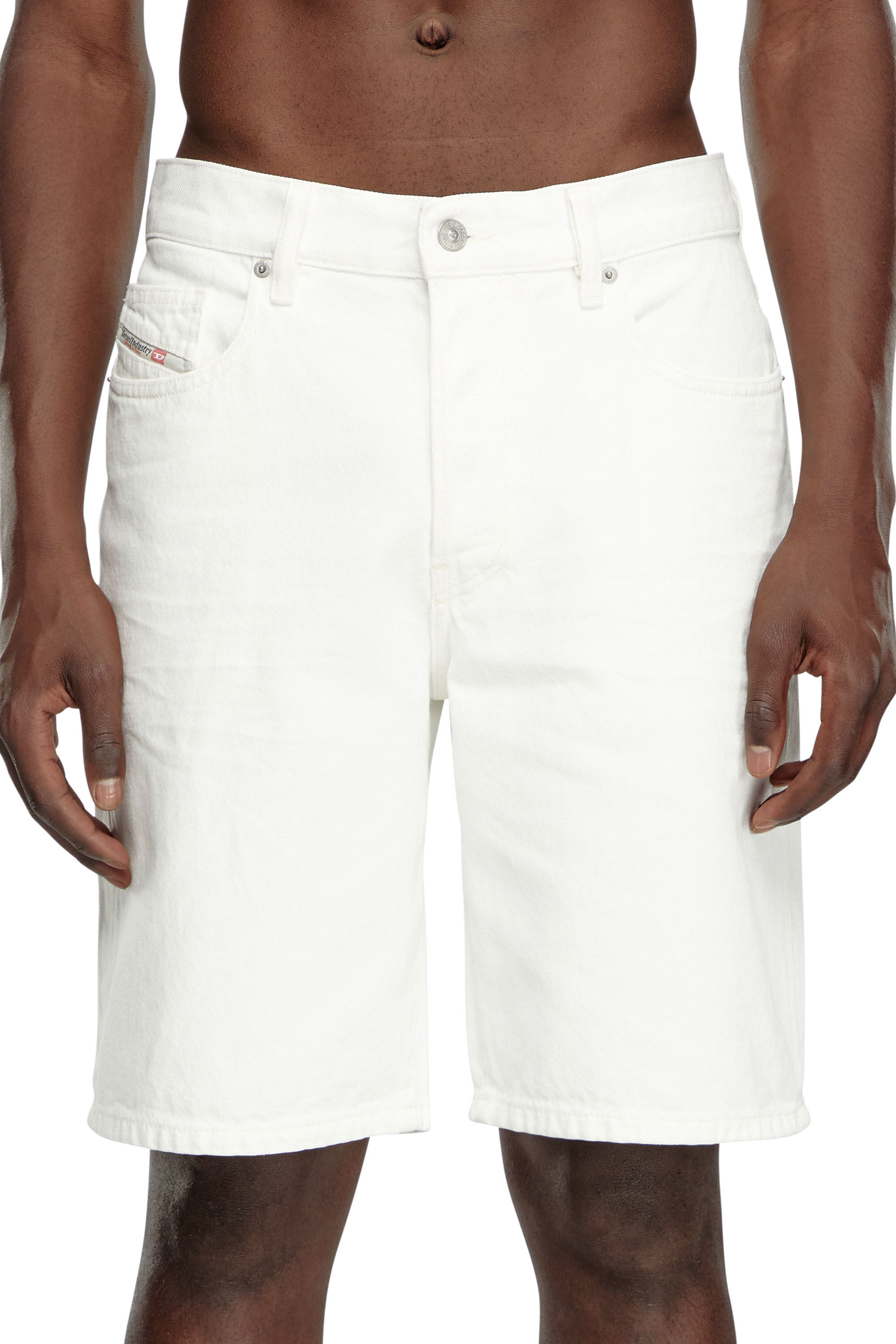 Diesel white shorts deals