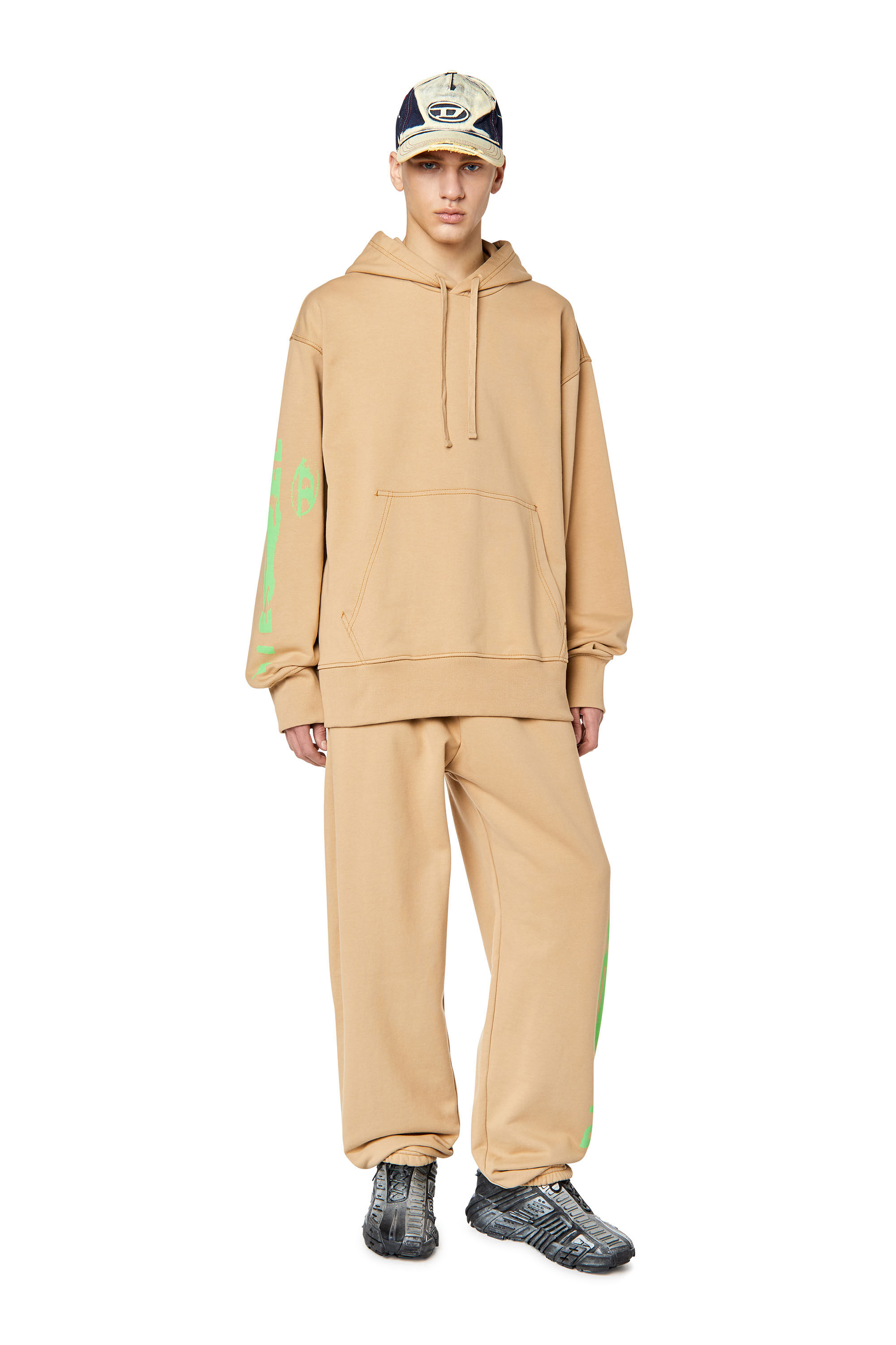 Diesel - S-MACS-HOOD-G7, Beige - Image 1