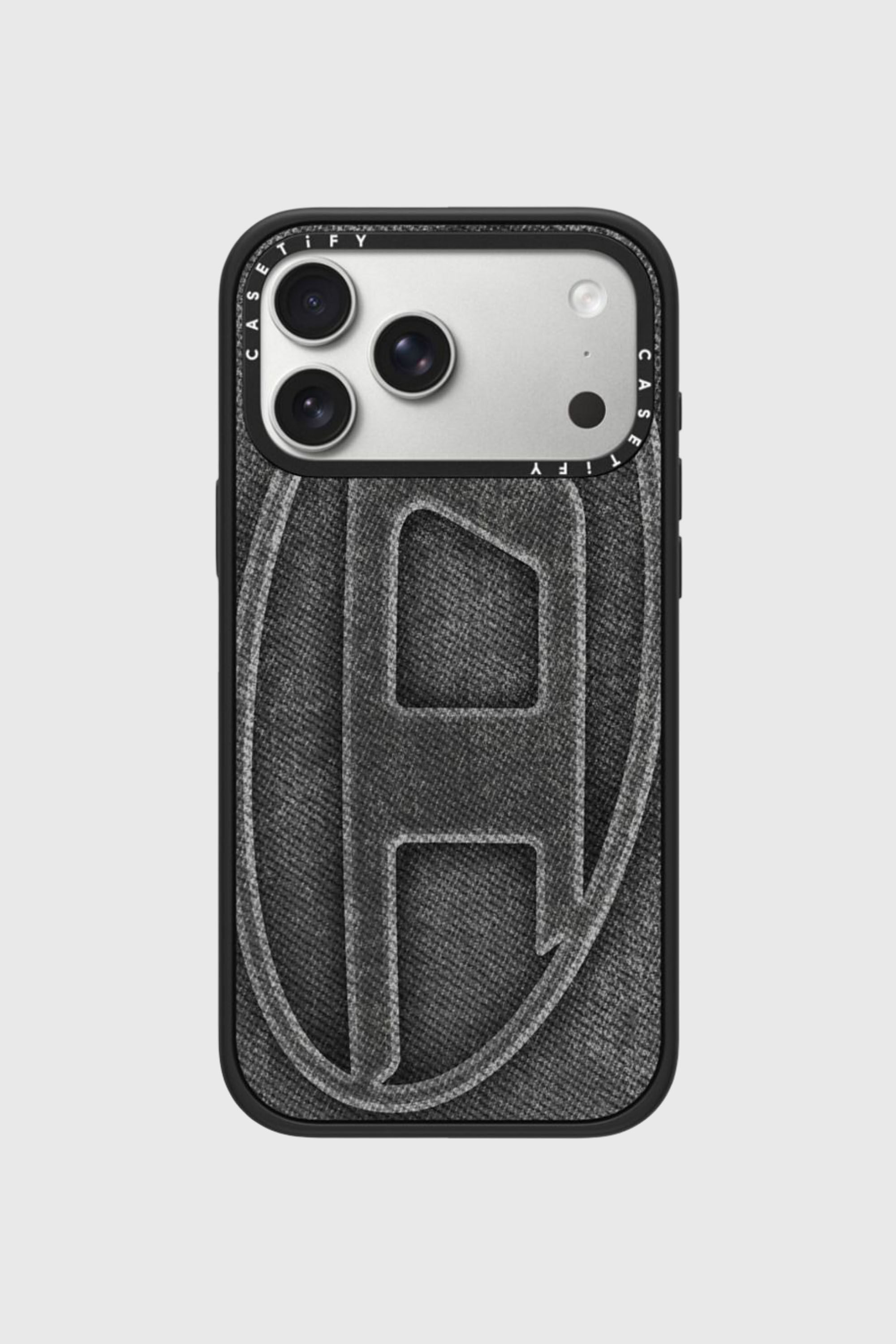 Diesel - 60573 MOULDED CASE, Unisex's Oval D impact case for iPhone 17 Pro Max in Black - 1
