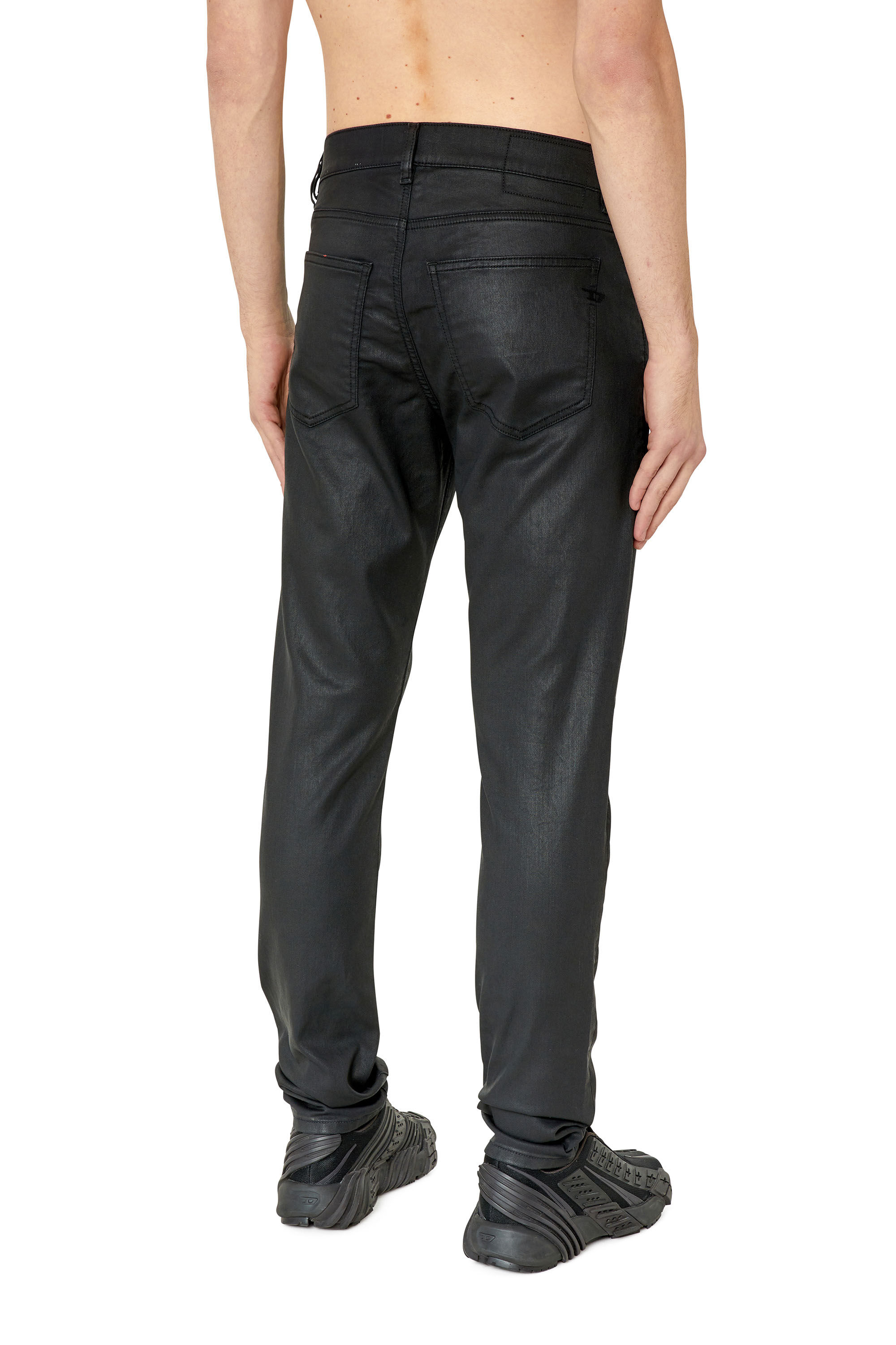 Diesel - D-Strukt JoggJeans® 068CP Slim, Black/Dark grey - Image 4