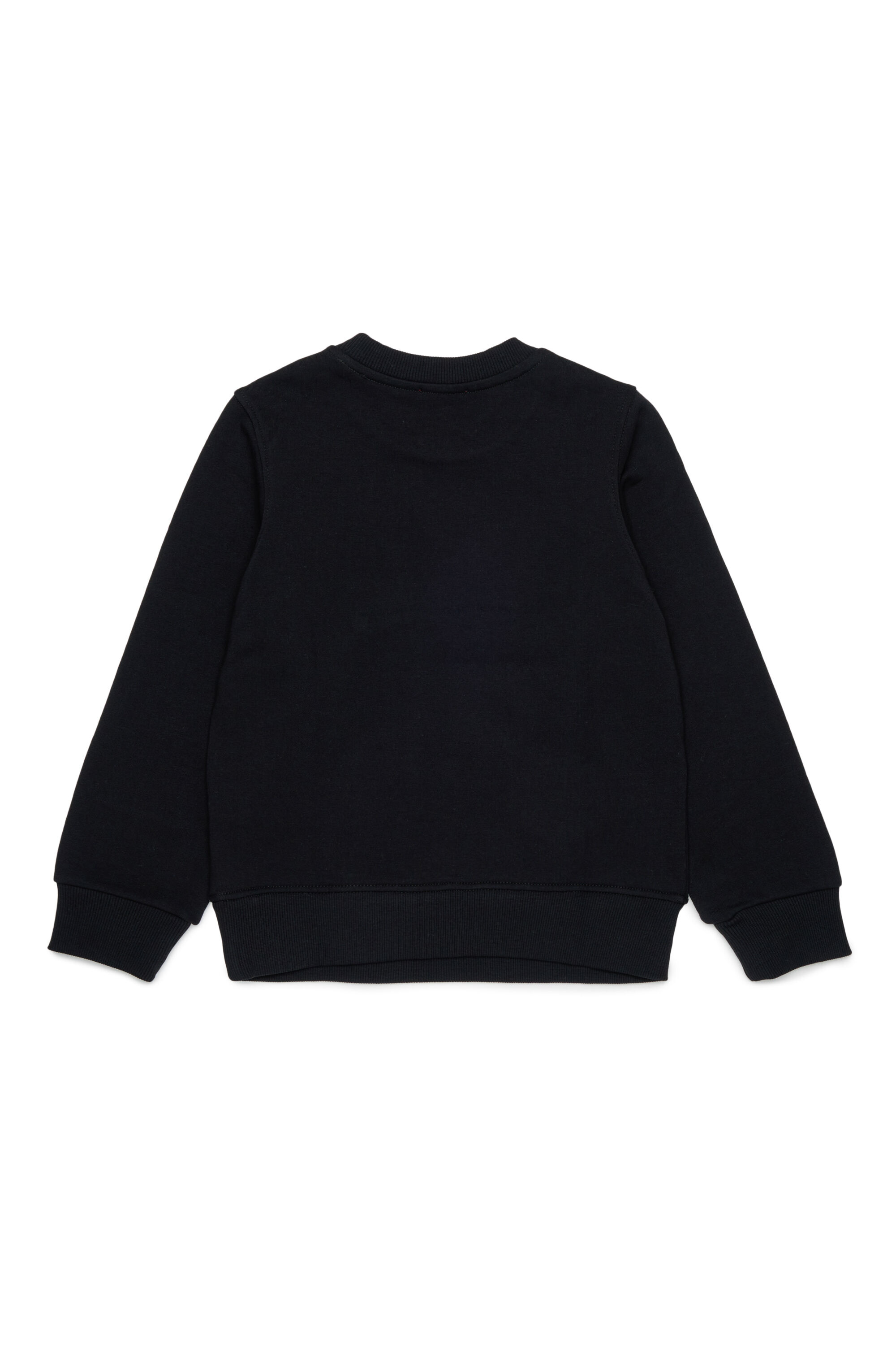 Diesel - SLOMIX, Man's Sweatshirt with distressed-effect logo in Black - 2
