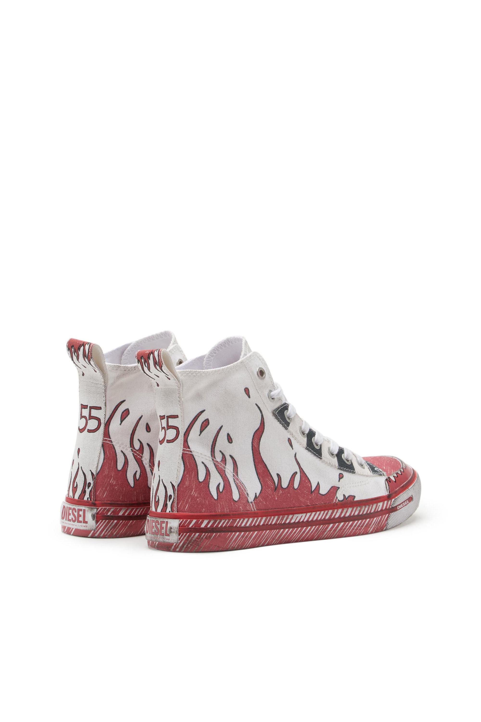 Diesel - S-ATHOS MID W, White/Red - Image 3