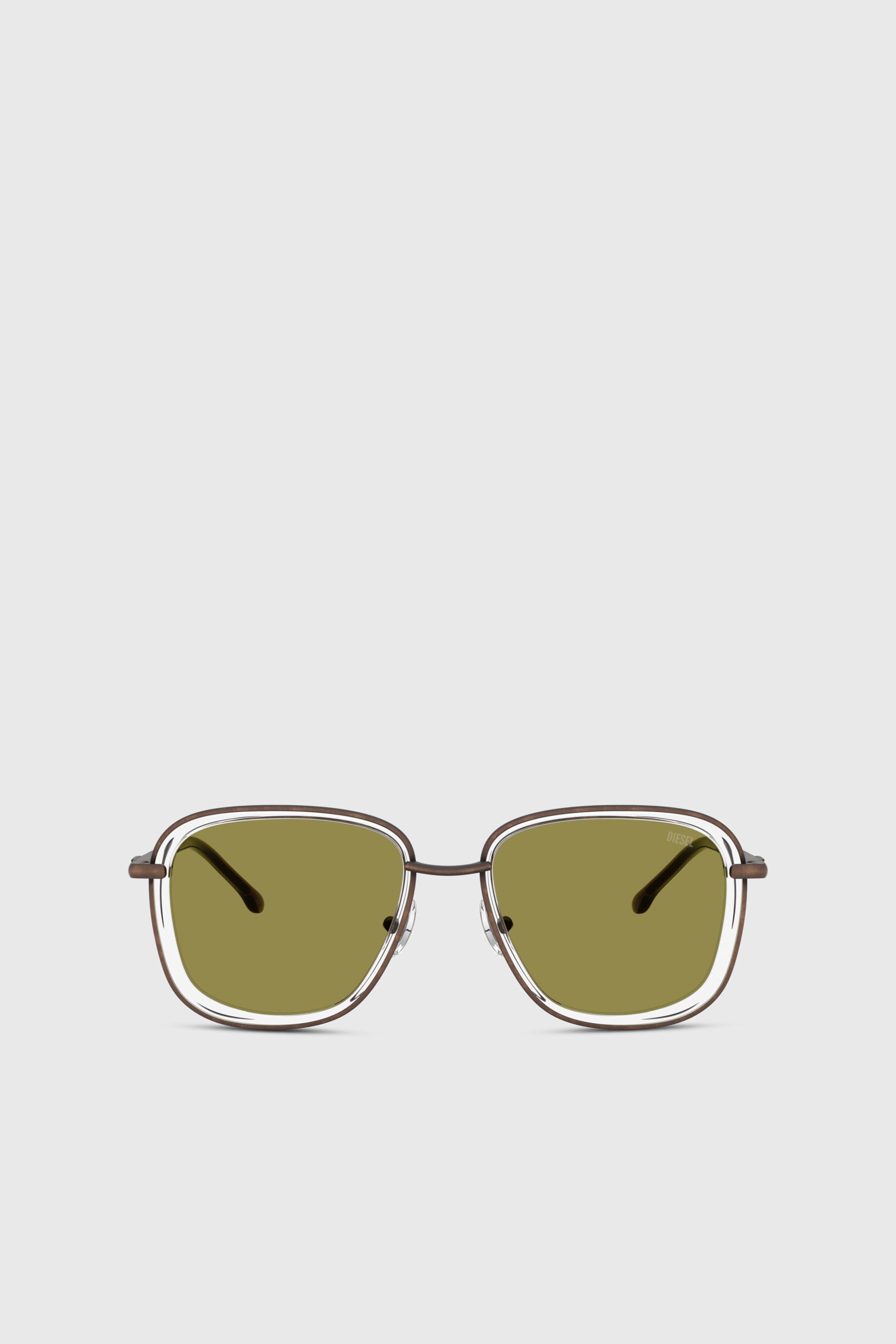 Diesel - 0DL1017, Unisex's Square sunglasses in Green - 1