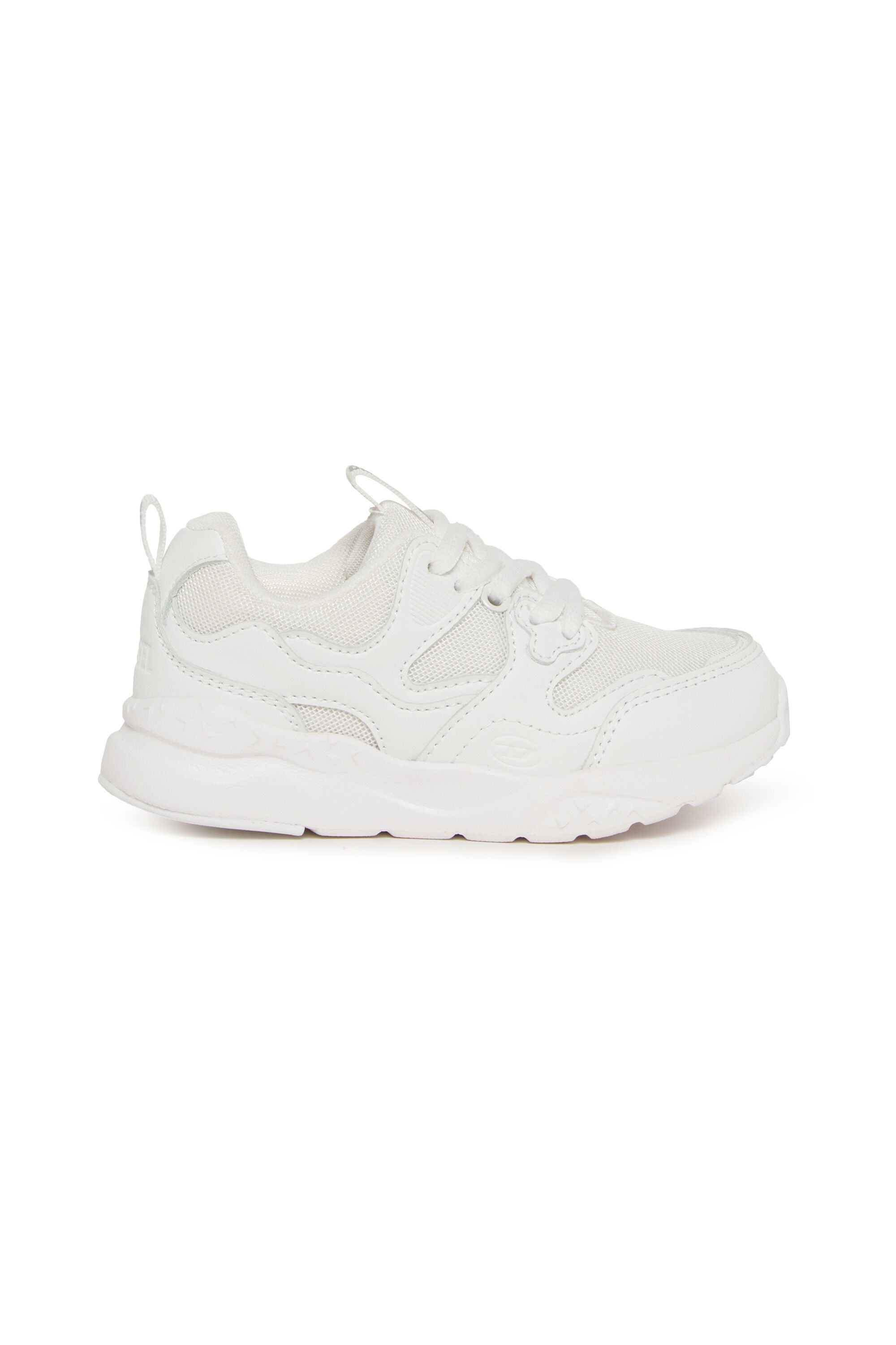 Diesel - S-RUBCOL, Unisex's S-Rubcol-Monochrome sneakers in mesh in White - 1