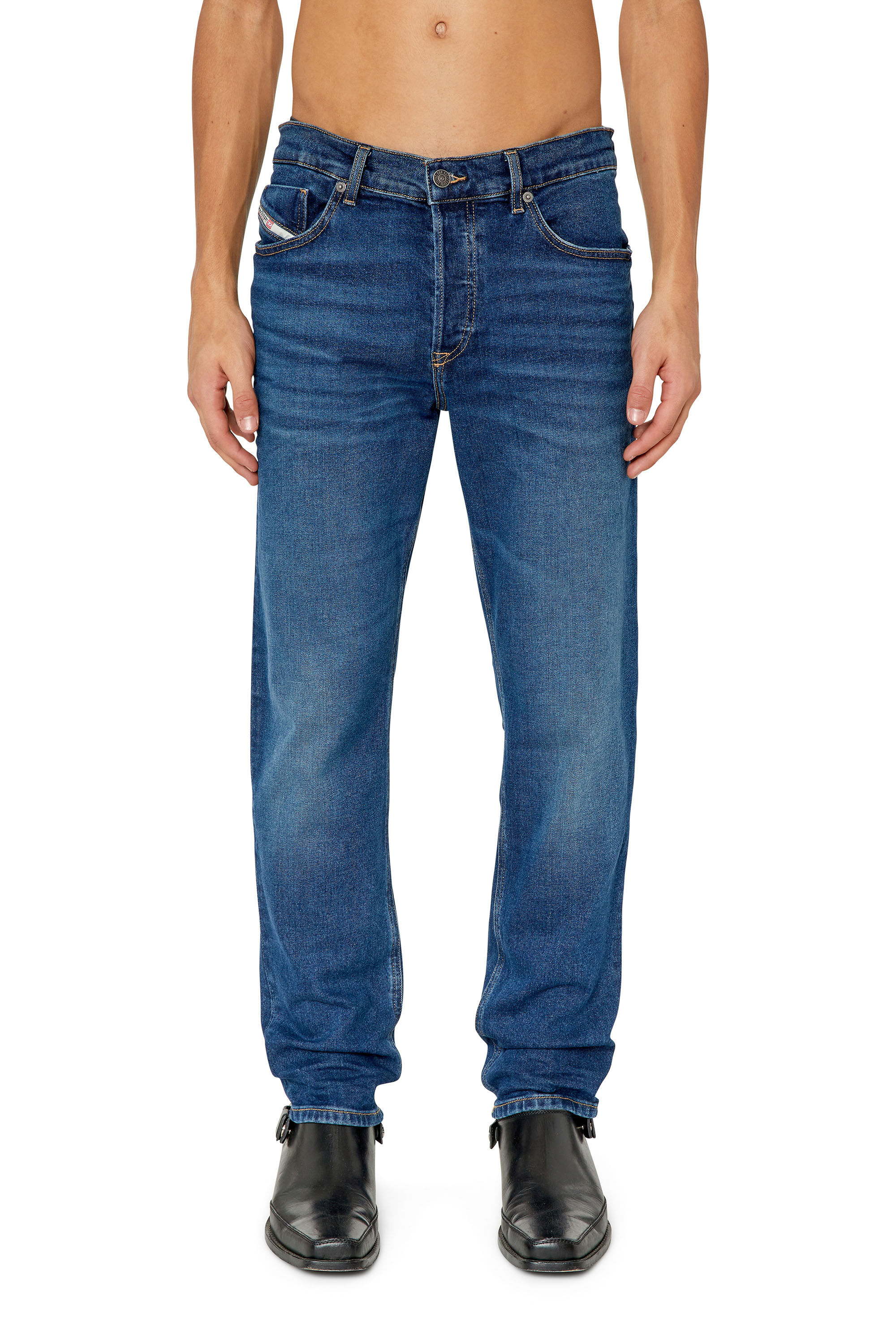 Diesel - Man's Tapered Jeans 2006 D-Fining 0GYCS, Dark Blue - 3