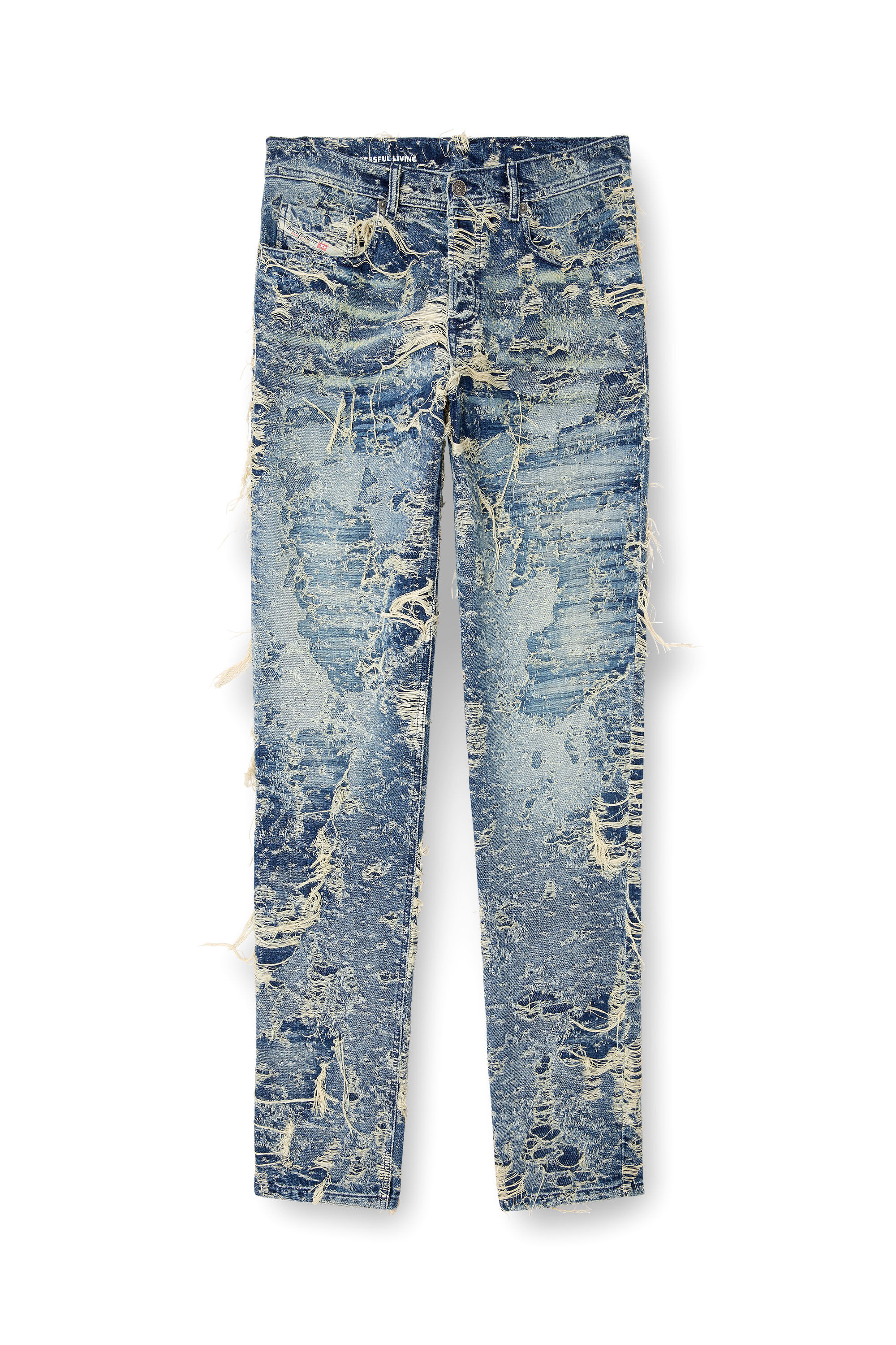 Diesel - Man's Regular Jeans 2023 D-Finitive 09M04, Medium blue - 2
