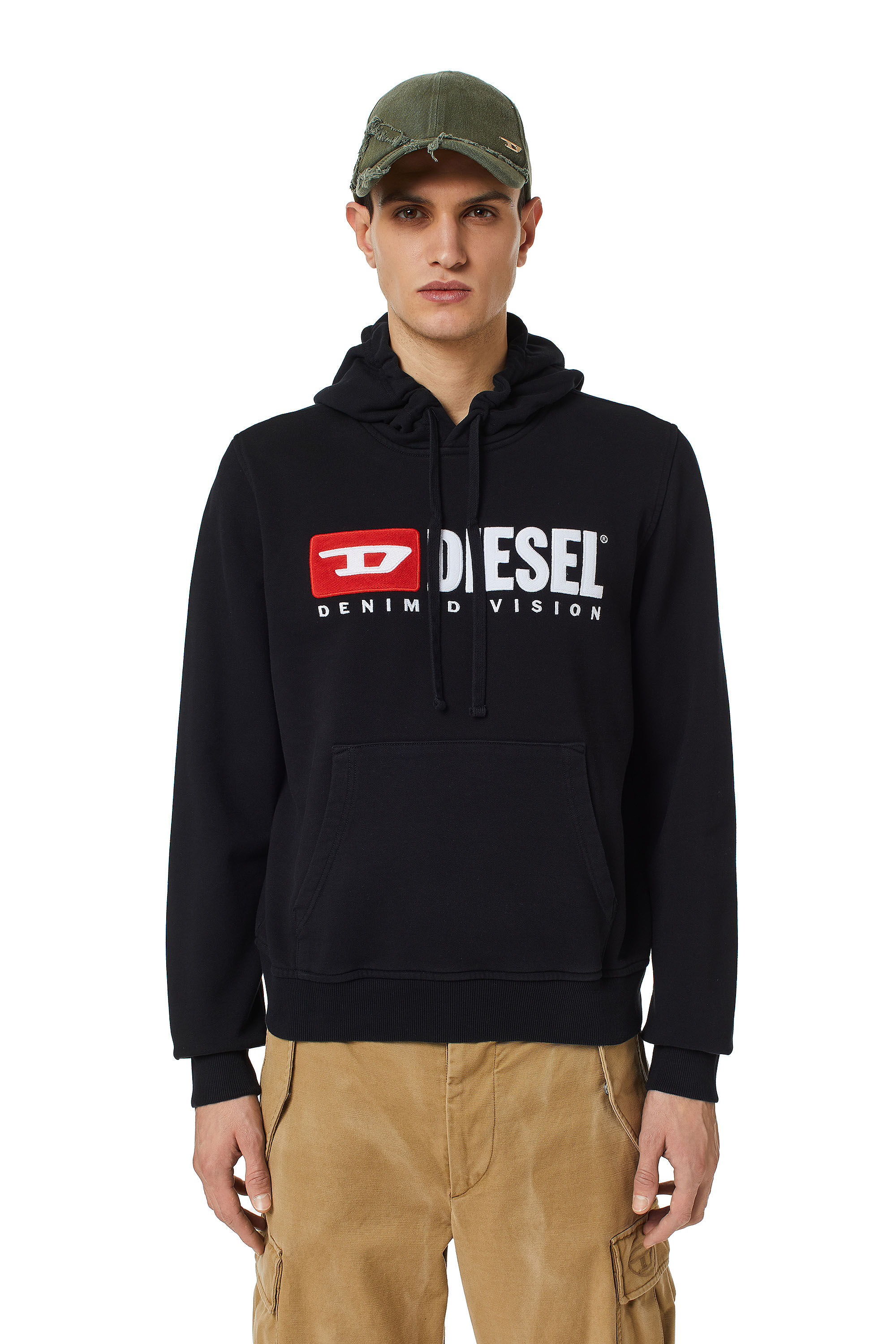 Diesel - S-GINN-HOOD-DIV, Black - Image 3