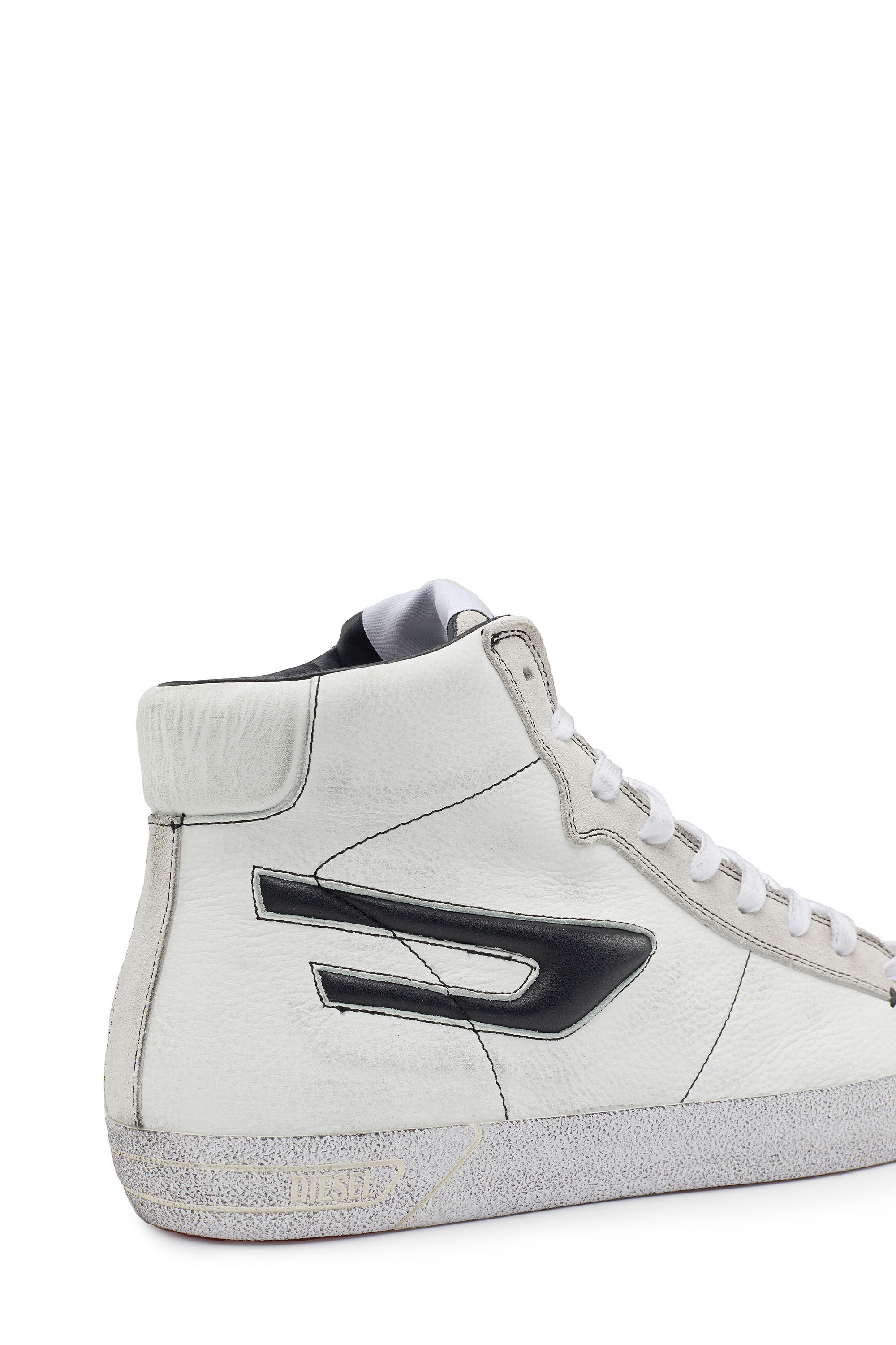 Mid top leather sneakers outlet