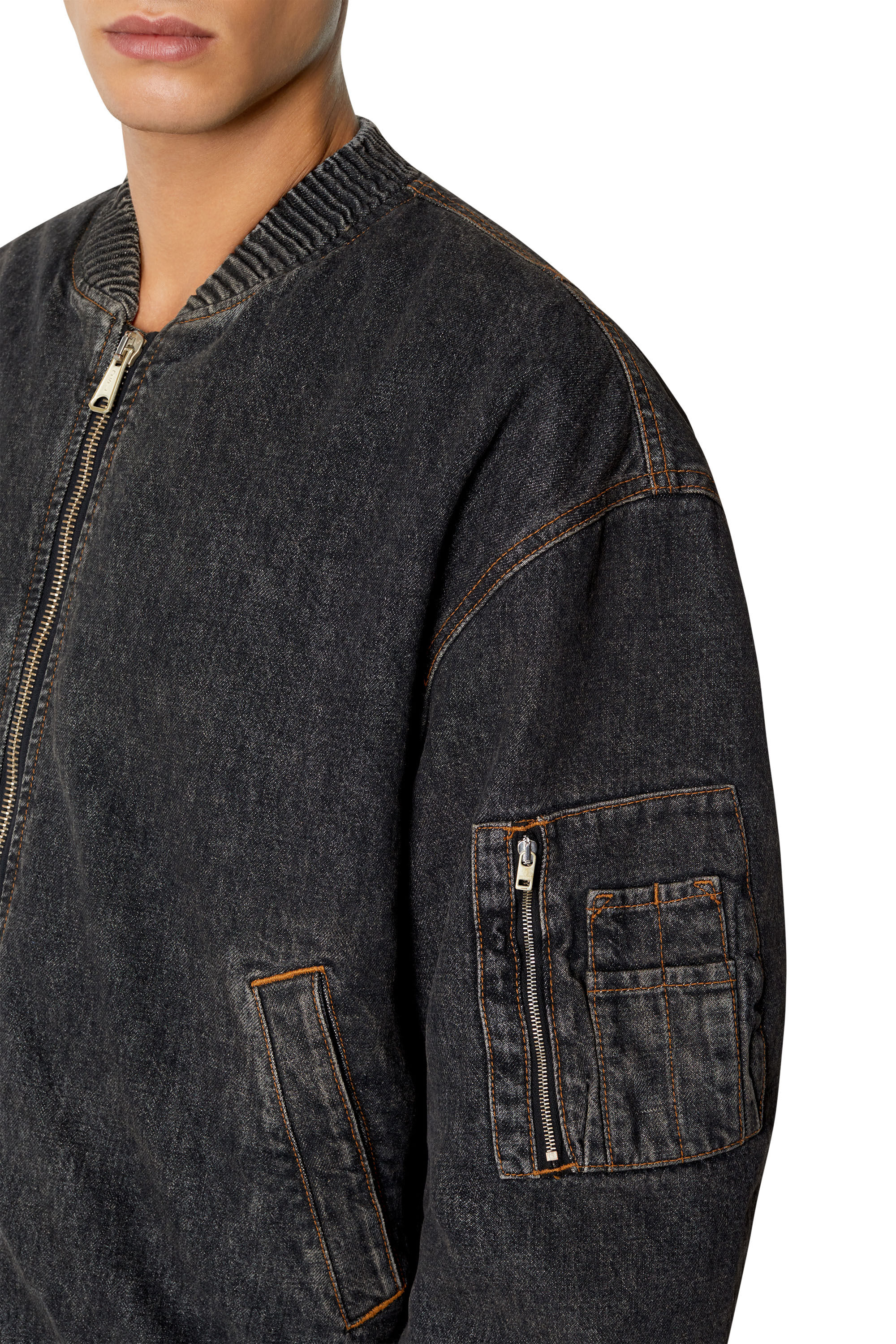 Diesel - D-WELTIK, Black/Dark grey - Image 6