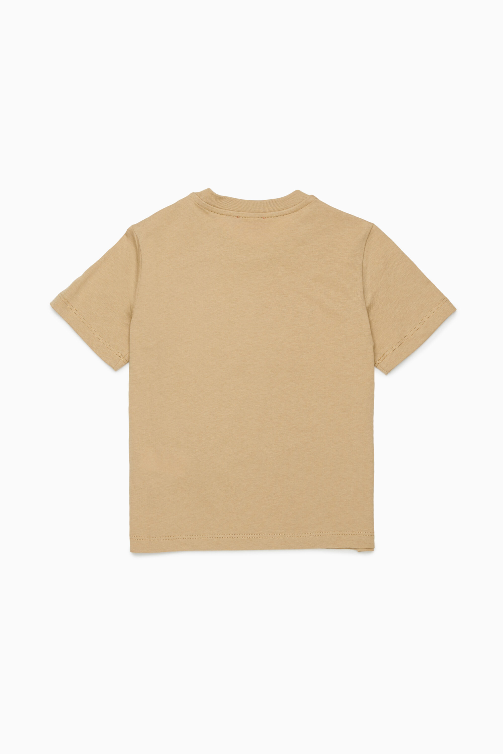 Diesel - TPALLY, Woman's Cotton T-shirt with sequin logo in Brown - 2