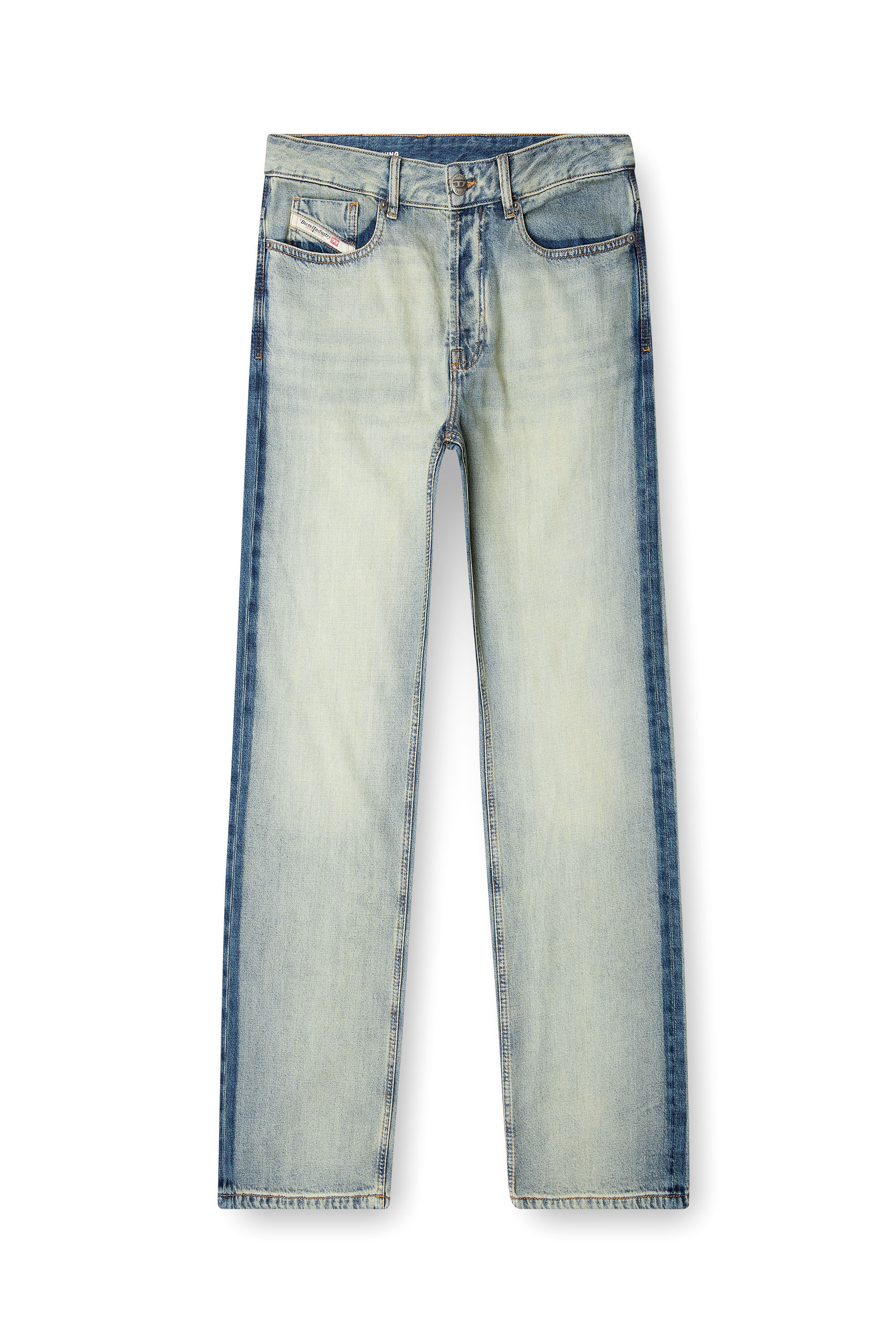 Diesel - Man's Relaxed Jeans 1980 D-Eeper 0ABDF, Light Blue - 2