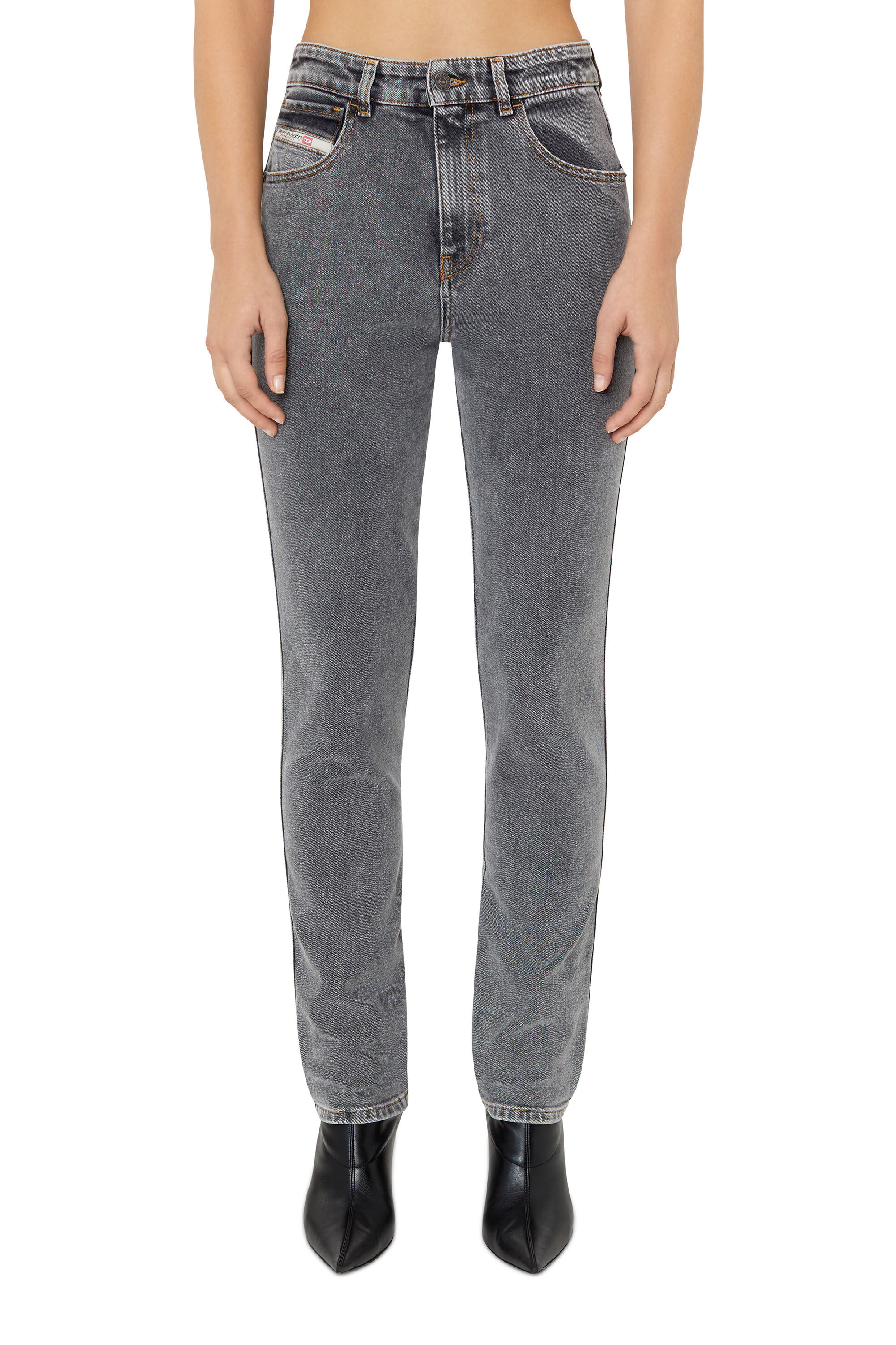 Diesel - 1994 09D78 Straight Jeans, Black/Dark grey - Image 3