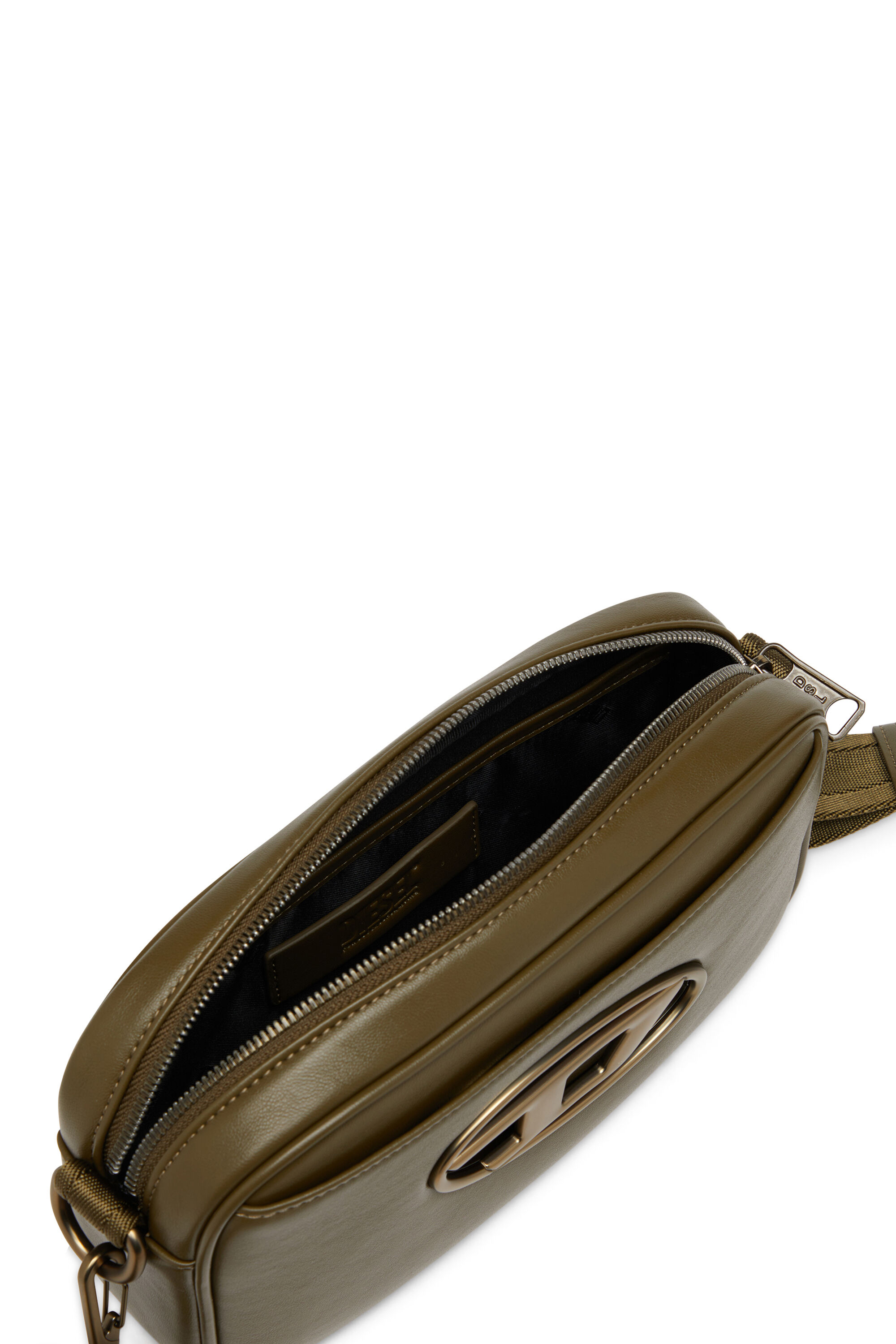 ★DIESEL★ Holly D Camera Shoulder Bag Olive X10262P5925T742 Men's Holi-D-Camera bag in neoprene and PU | Green | Diesel