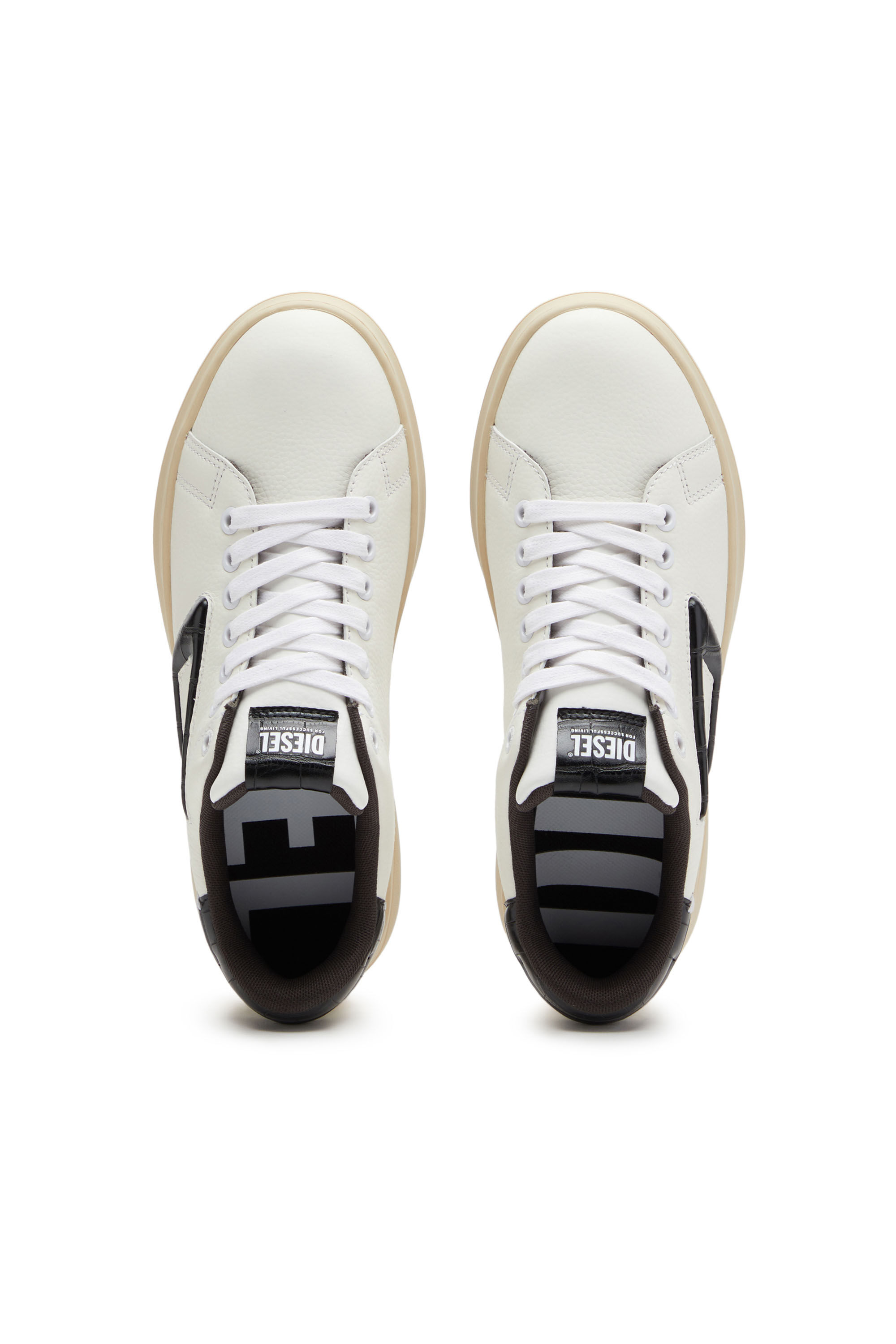 Diesel - S-ATHENE LOW W, White/Black - Image 4