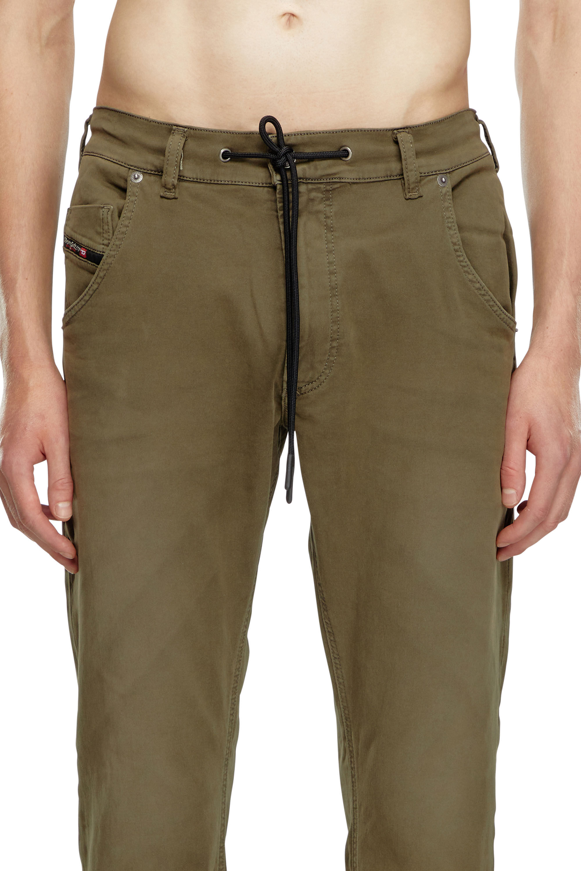 R*Z様 DIESEL JoggJeans 23カーキKRAILEY R-NE【 KROOLEY-E-NE Man: Tapered Coloured Jeans | Diesel