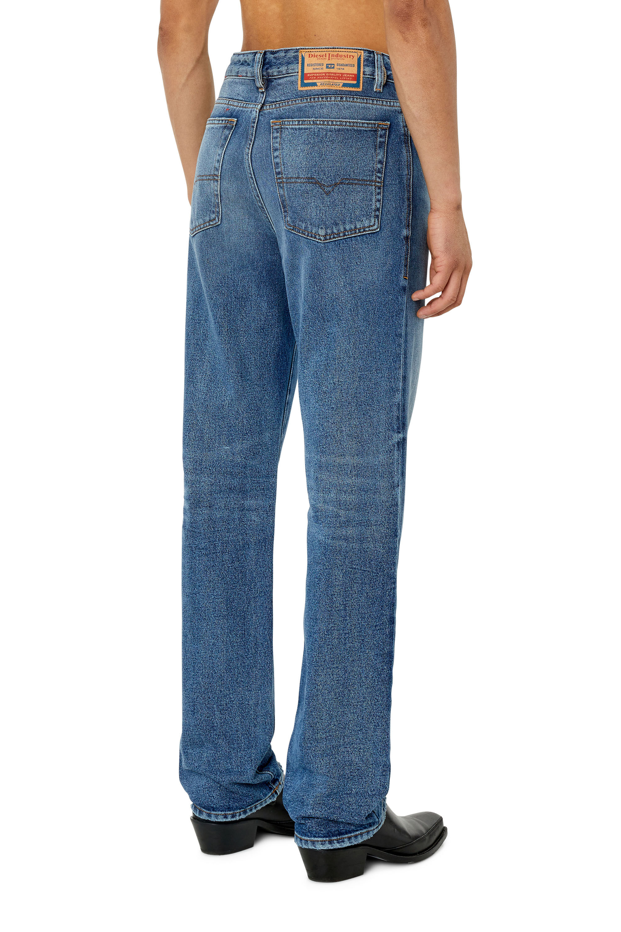 Diesel - 1955 D-Rekiv 09E68 Straight Jeans, Medium blue - Image 4