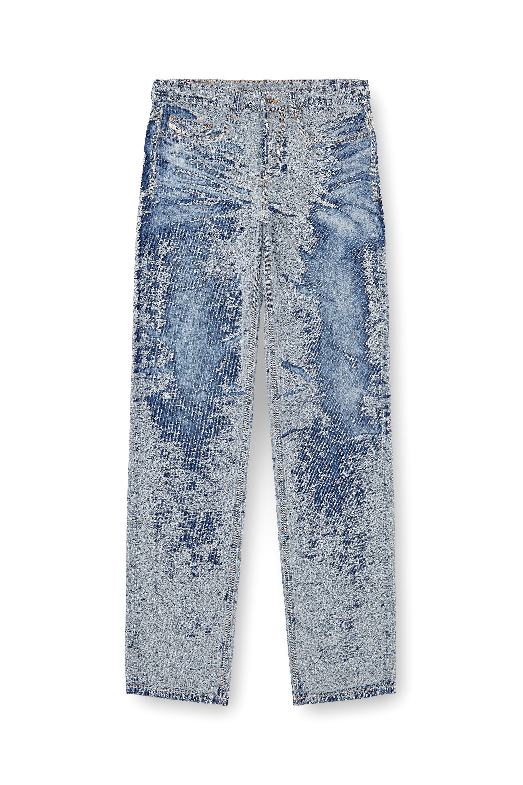 Diesel - Man's Relaxed Jeans 2001 D-Macro 007W4, Medium blue - 2