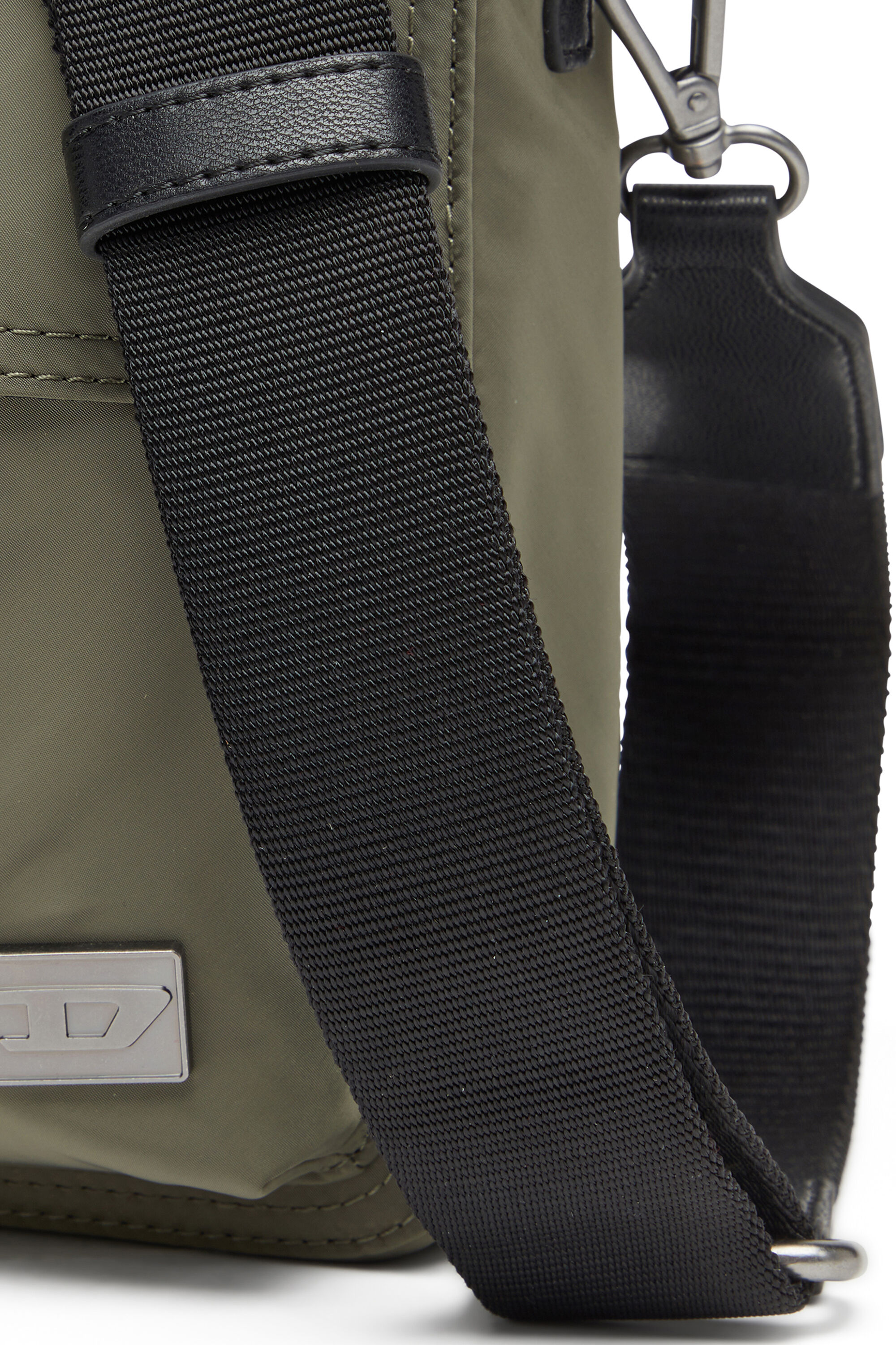 Diesel - MULTI-PKTS CROSSBODY X, Unisex's Crossbody bag in utilitarian shell in Green - 2