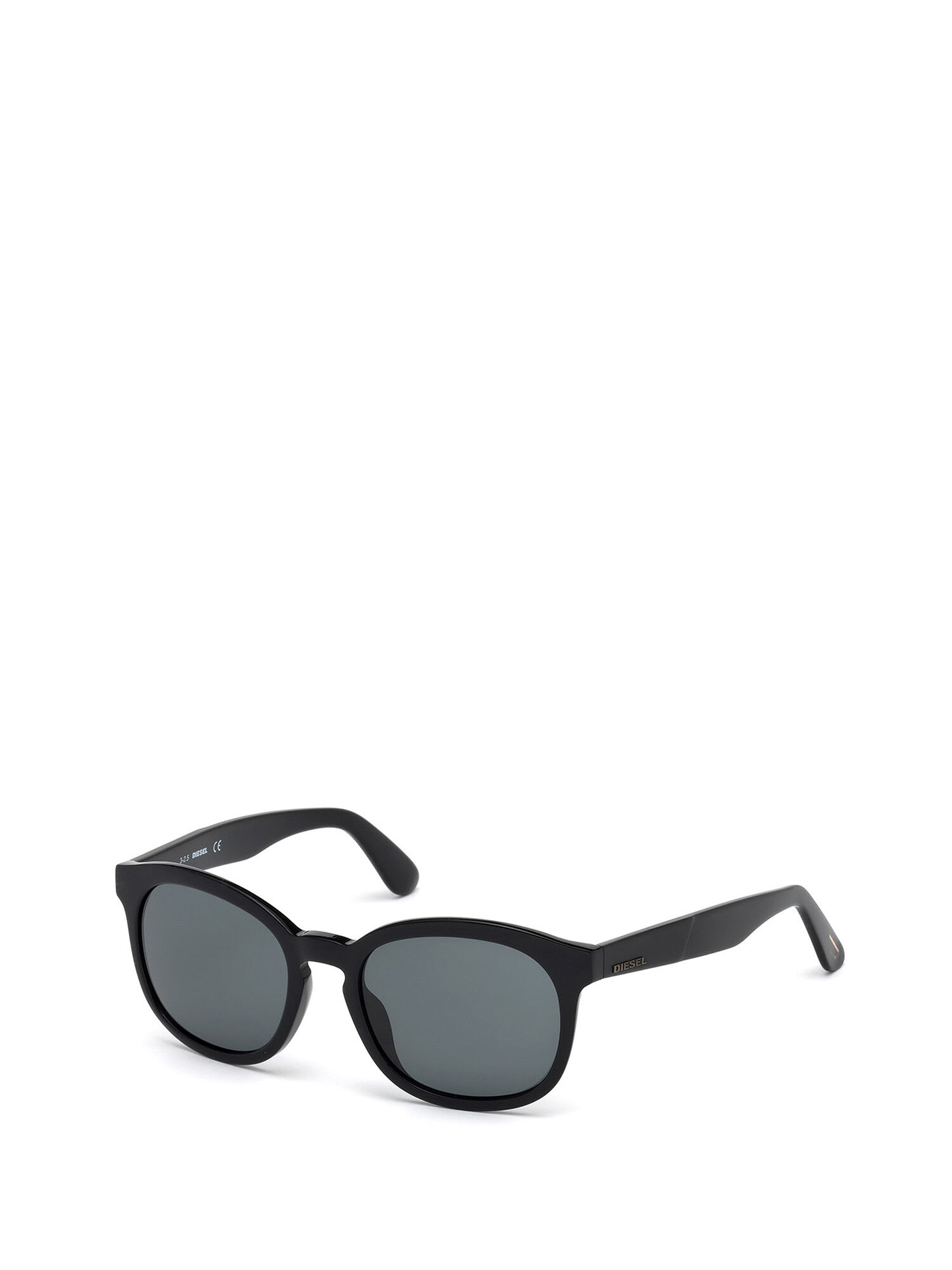 Diesel - DM0190, Woman's Shiny-matt surfaces eyewear in Black - 5